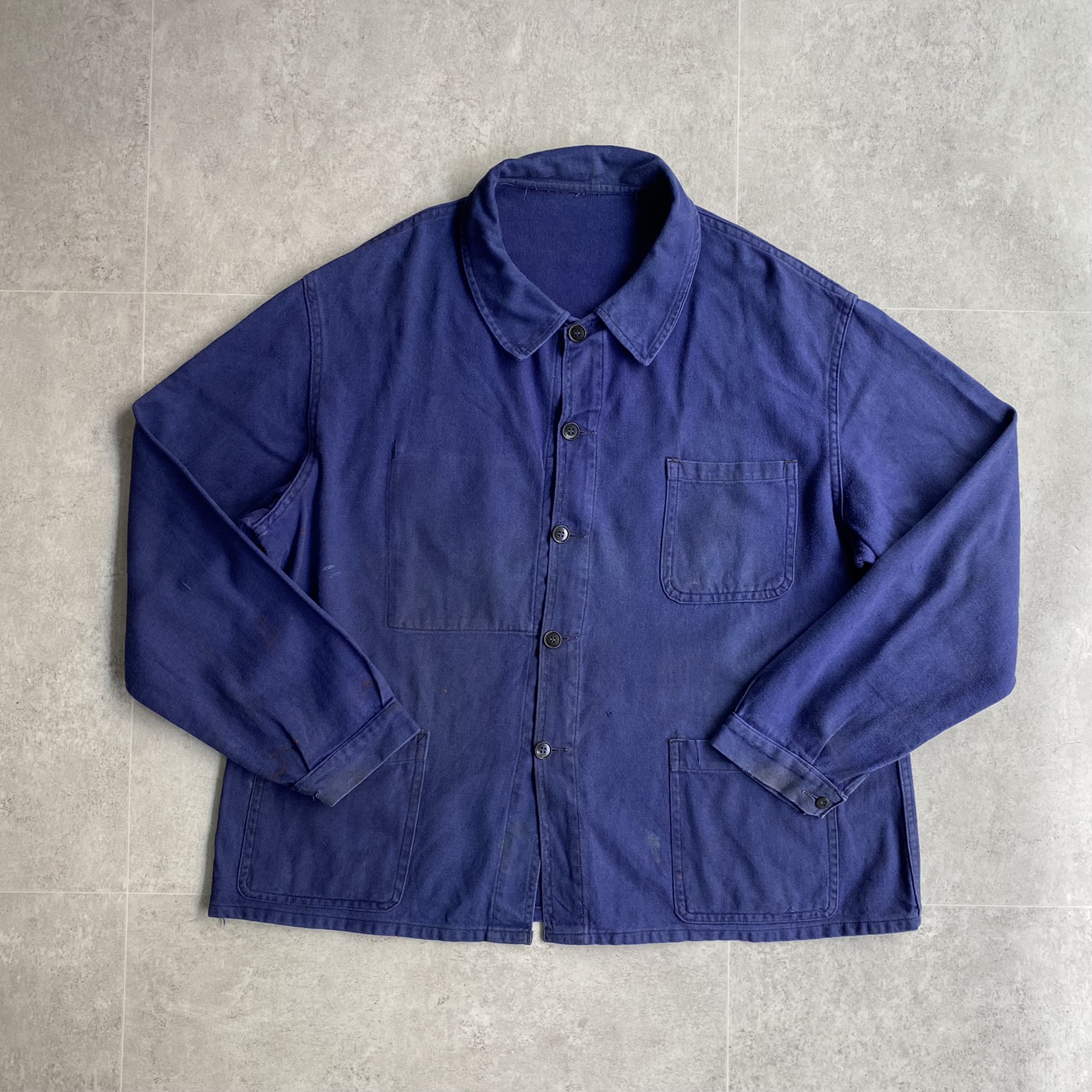 50~60&#039;s French Work Jacket 105~110 Size #15 - 체리피커