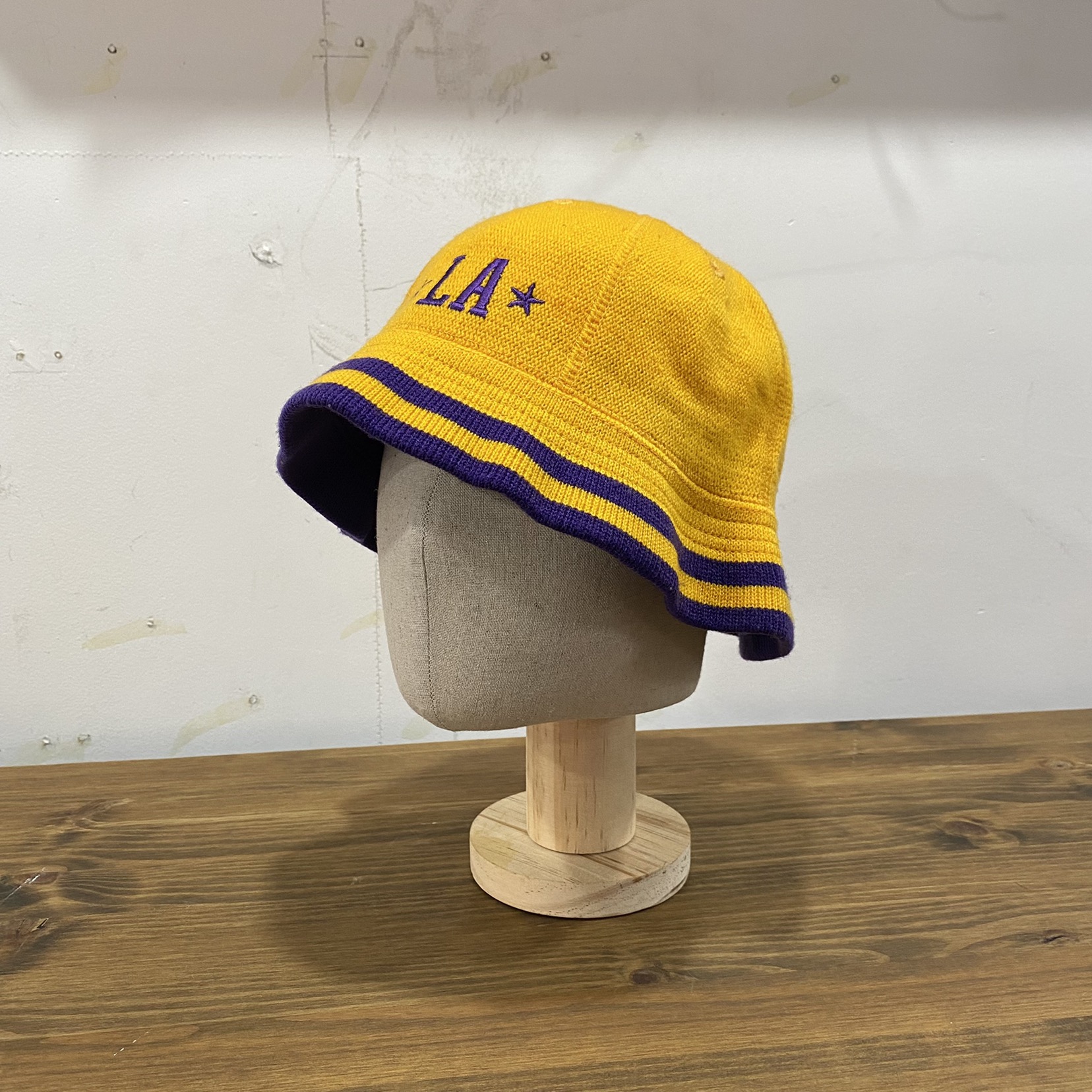 Vtg Nike NBA Los Angeles Lakers Bucket Hat L/XL - 체리피커