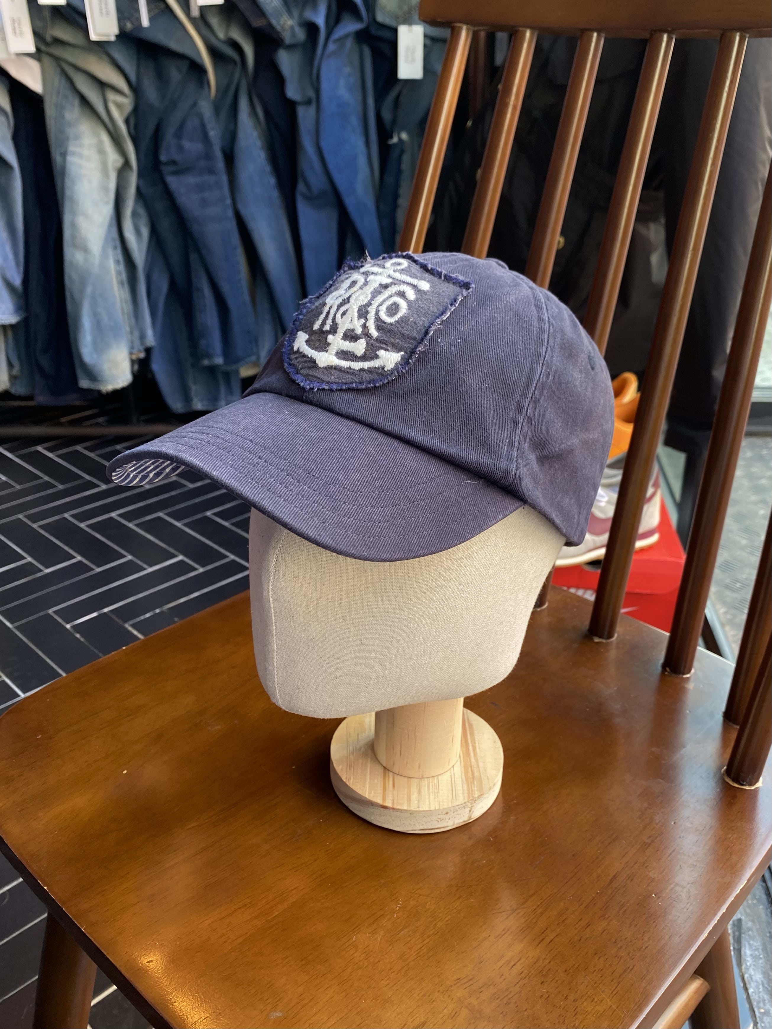 Polo Jeans Anchor Patched Ball Cap - 체리피커