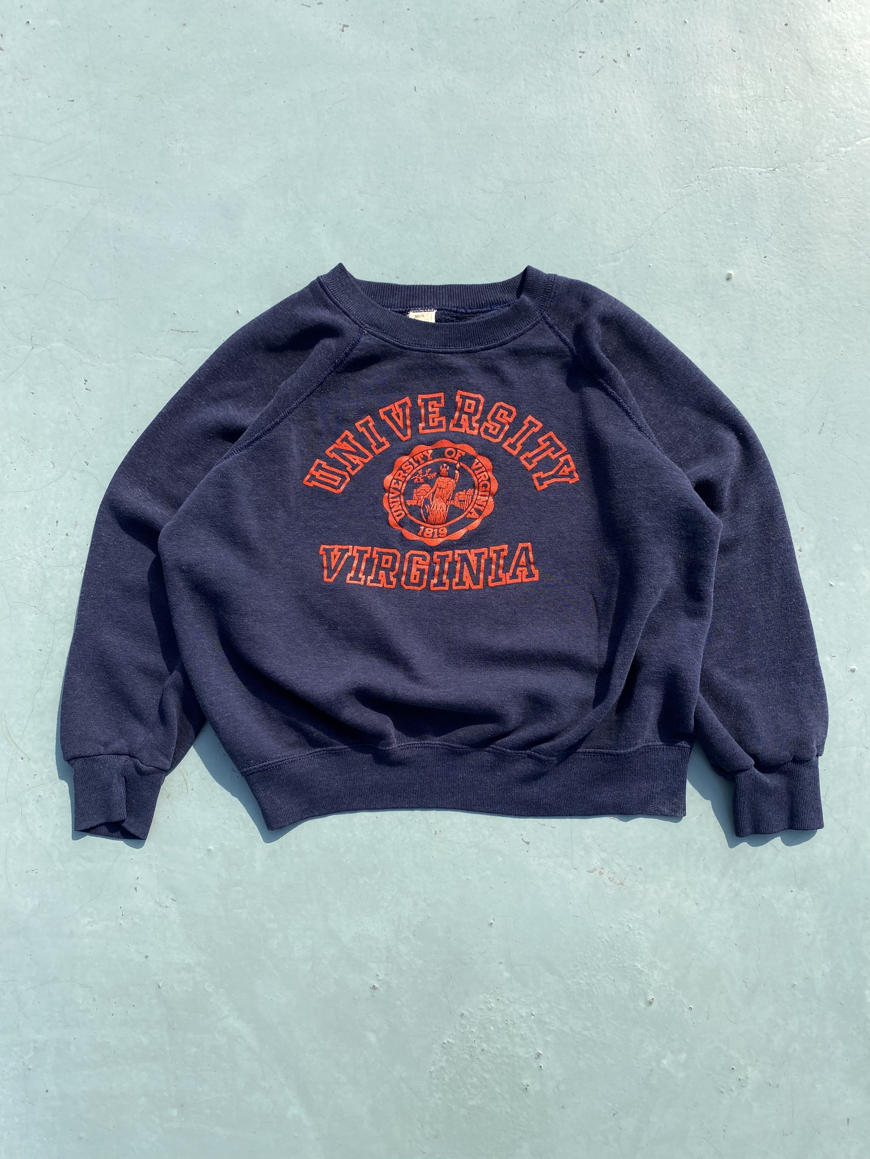 70&#039;s VIRGINIA Univ. Vintage Sweatshirt 100~103 or Women - 체리피커