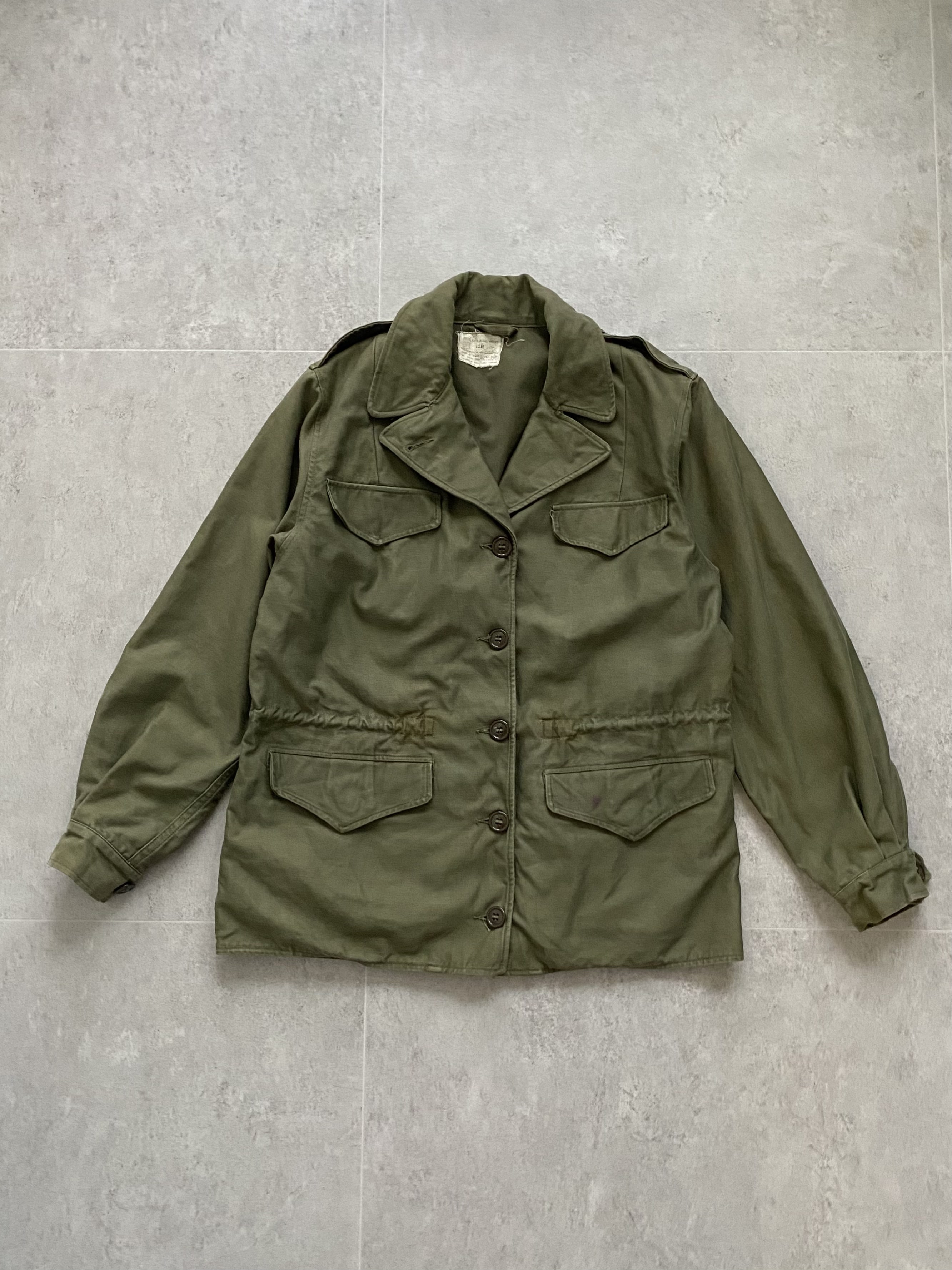 40&#039;s WW2 U.S. Army M-43 Field Jacket for Women 12R(~66) - 체리피커