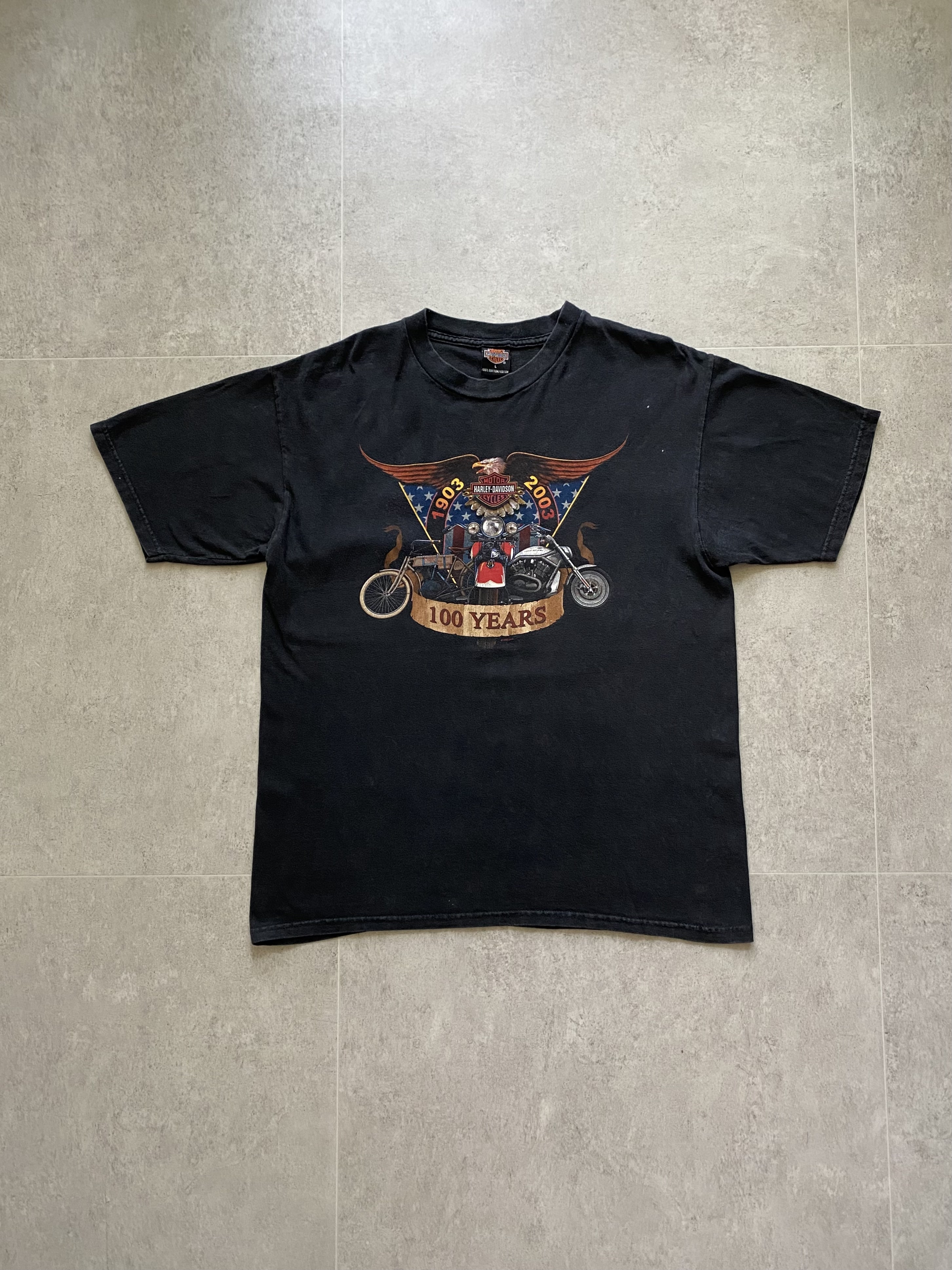 Harley Davidson &#039;NEVADA&#039; T-Shirt L(100) - 체리피커