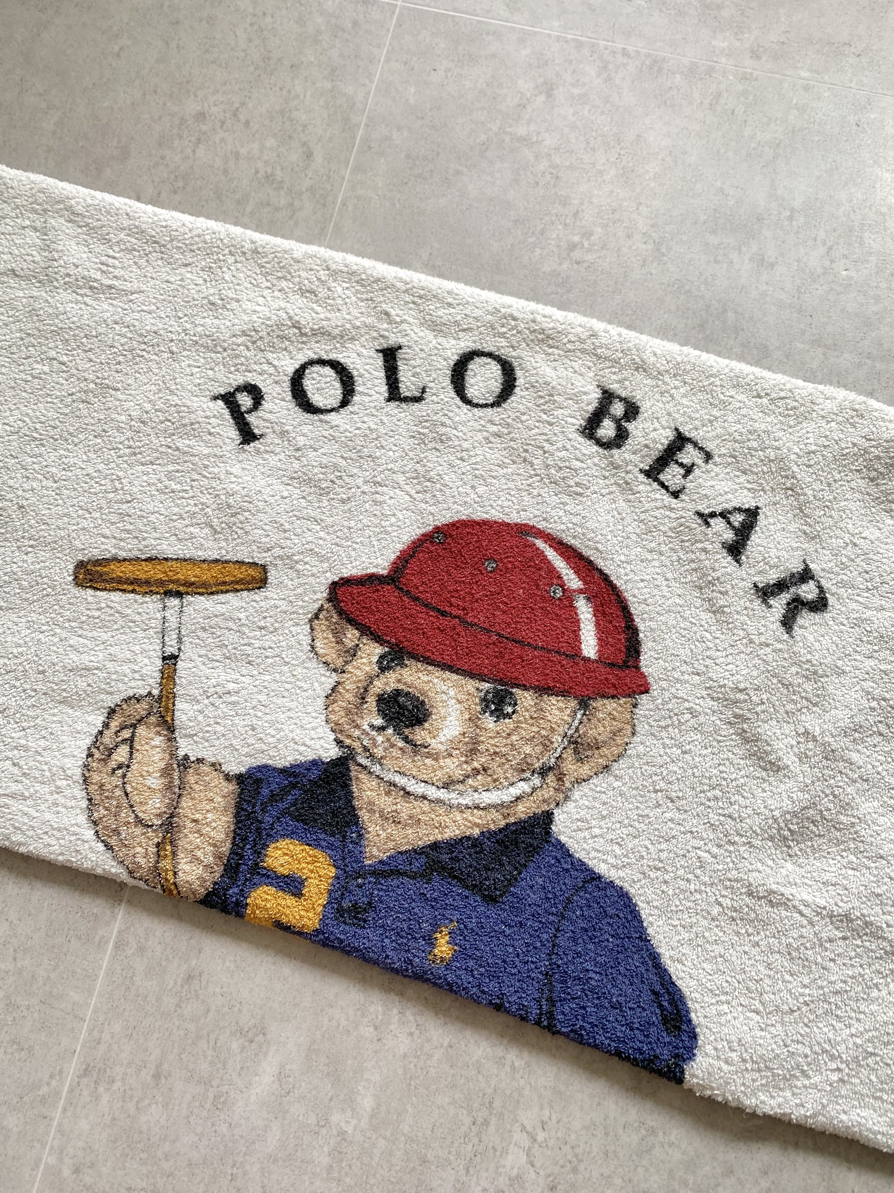 90&#039;s Polo Ralph Lauren POLO BEAR Gate Ball Body Towel - 체리피커