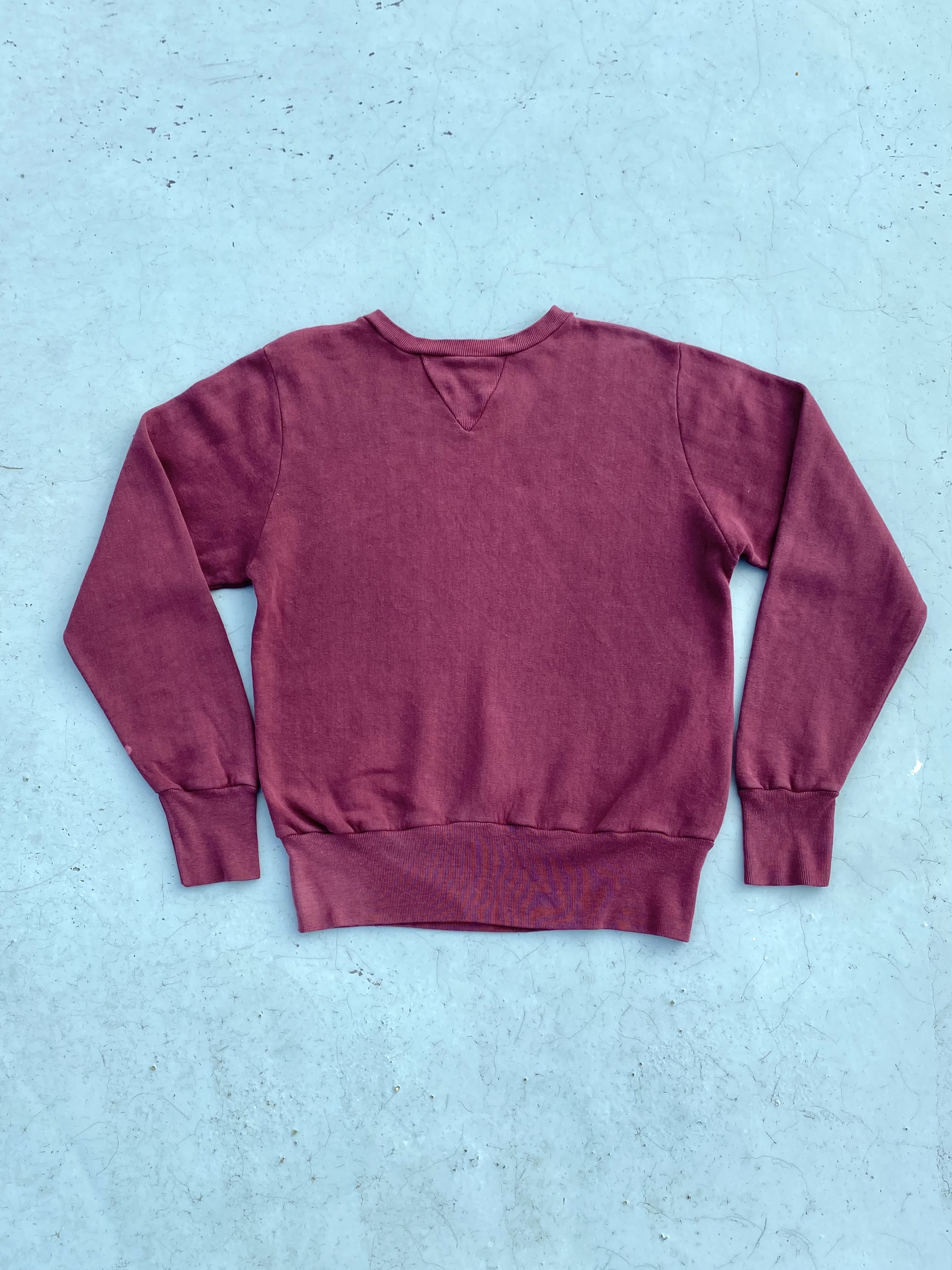 Rare 60&#039;s Puritex Knitwear Plain Sweatshirt 100 Size Made In England - 체리피커
