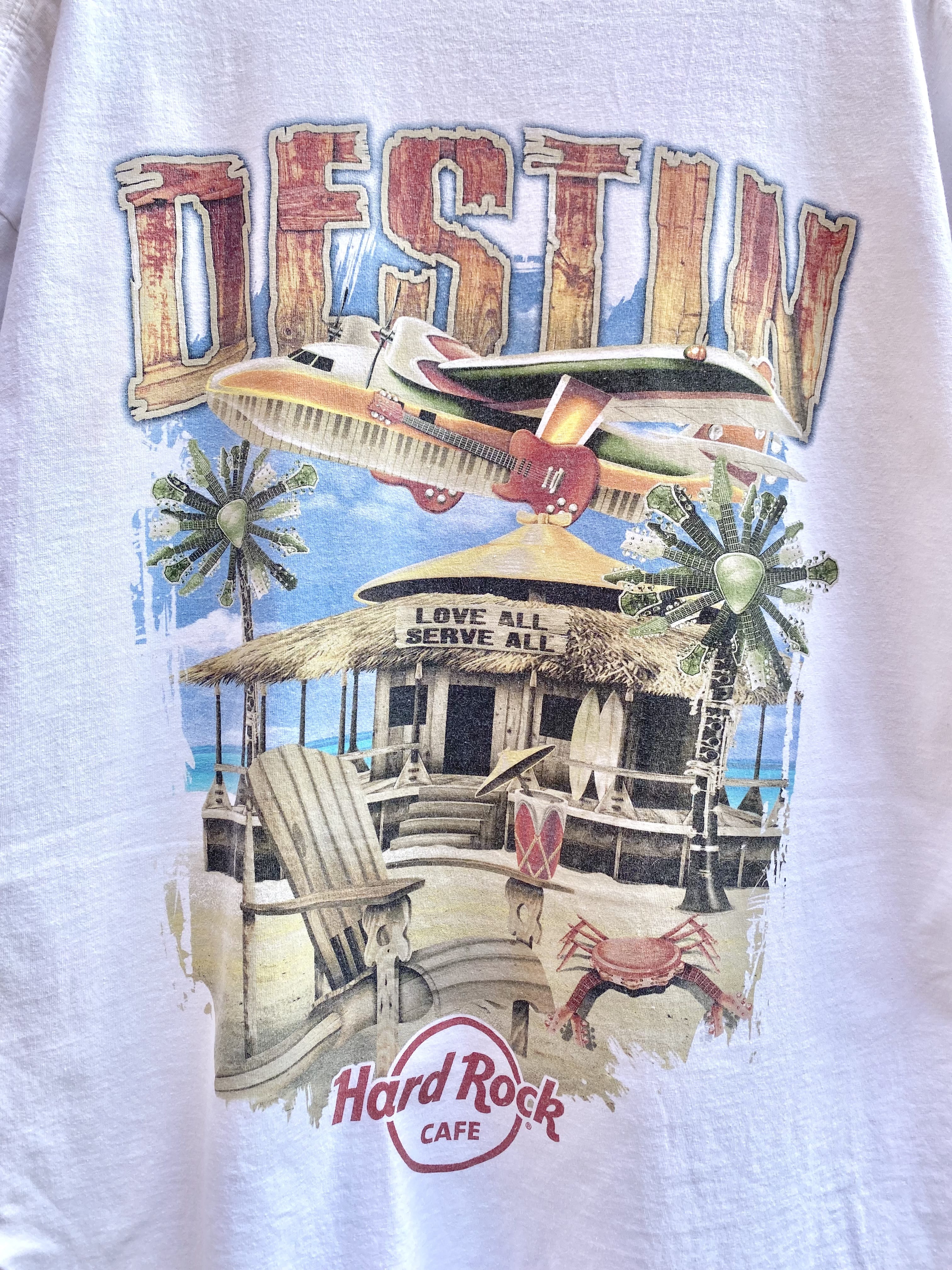 Hard Rock &#039;DESTIN&#039; T-Shirt 2XL(105~108) - 체리피커
