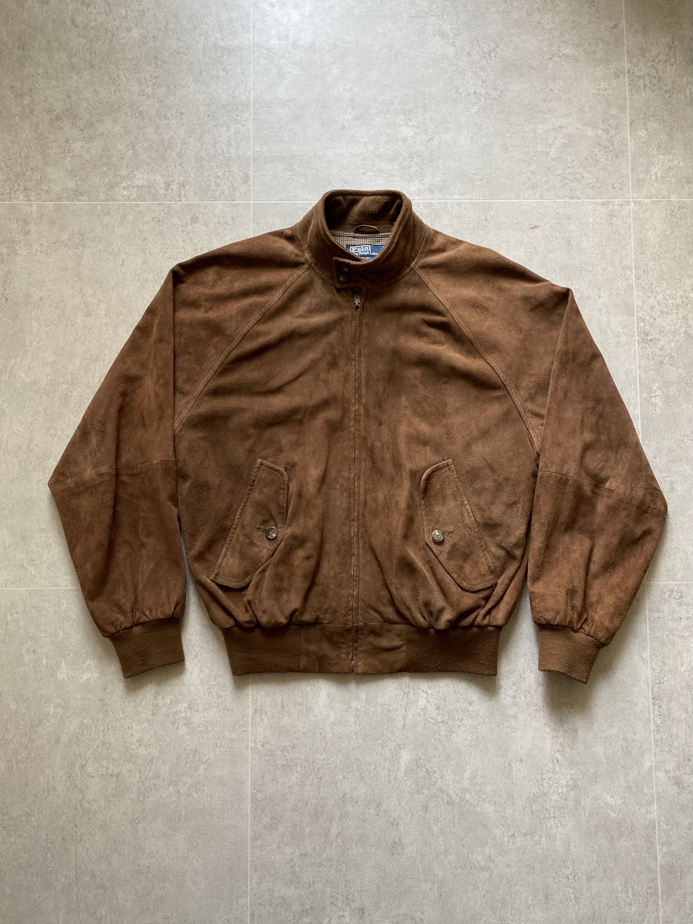 Polo Ralph Lauren Suede Harrington Jacket L(105) - 체리피커