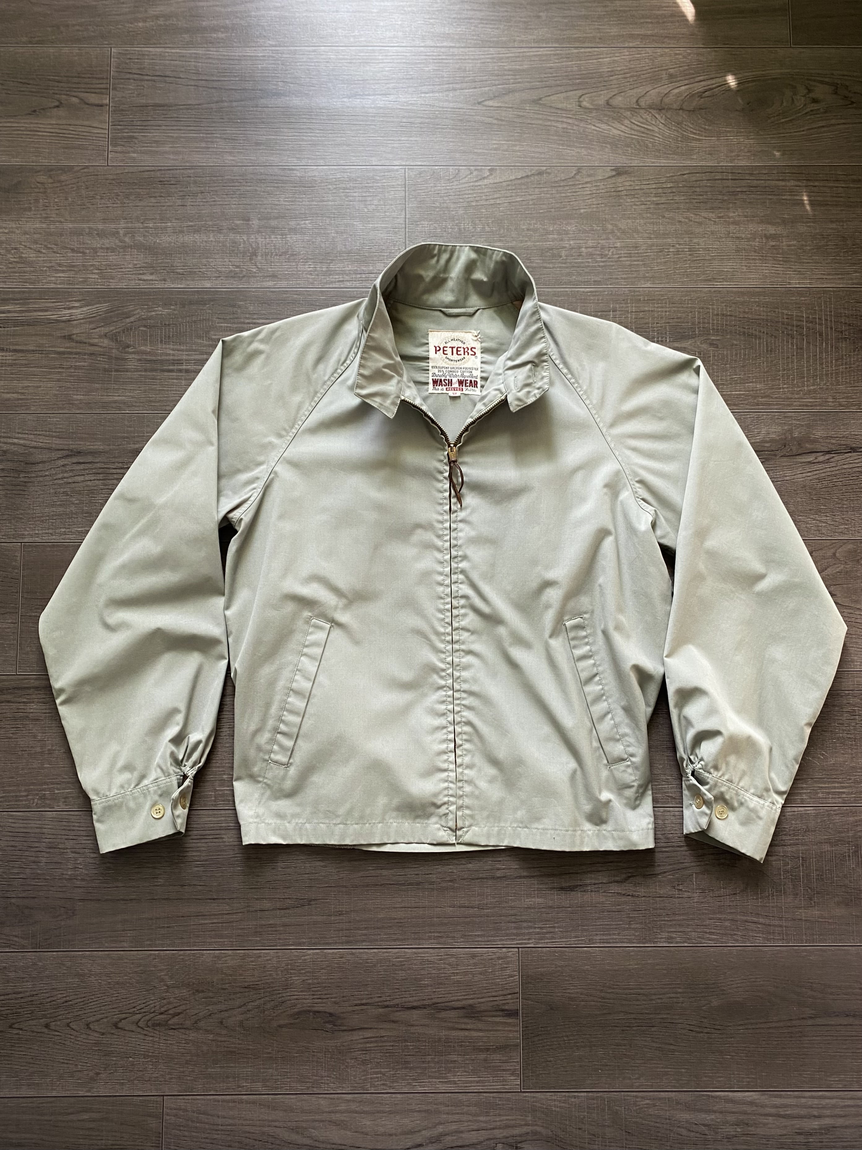 1970&#039;s PETERS Sportswear Harrington Jacket 38(100) - 체리피커