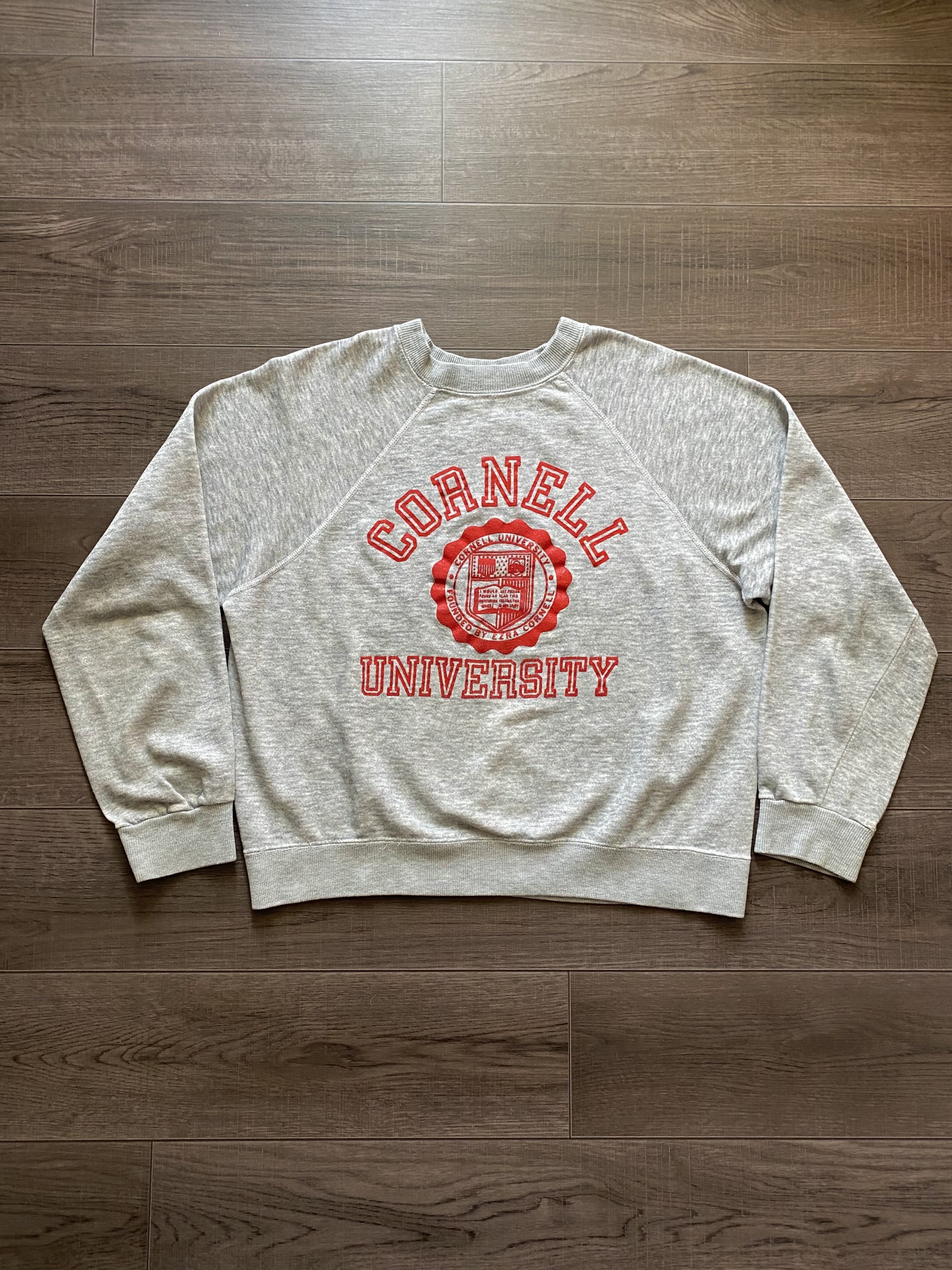 70&#039;s Cornell Univ. Vintage Sweatshirt 100~103 Size - 체리피커