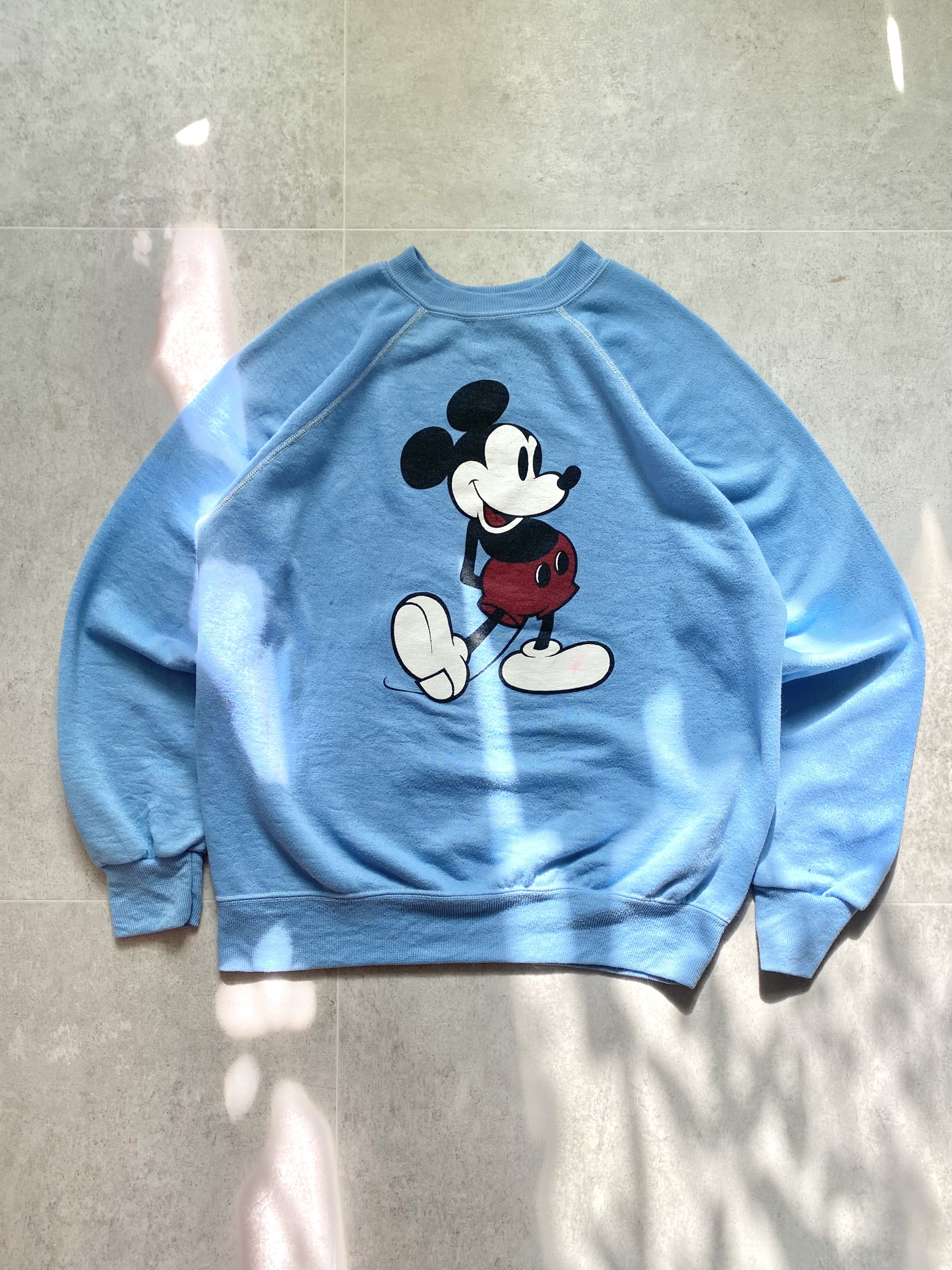 1980&#039;s Walt Disney Original Mickey Mouse Sweatshirt L(100) - 체리피커