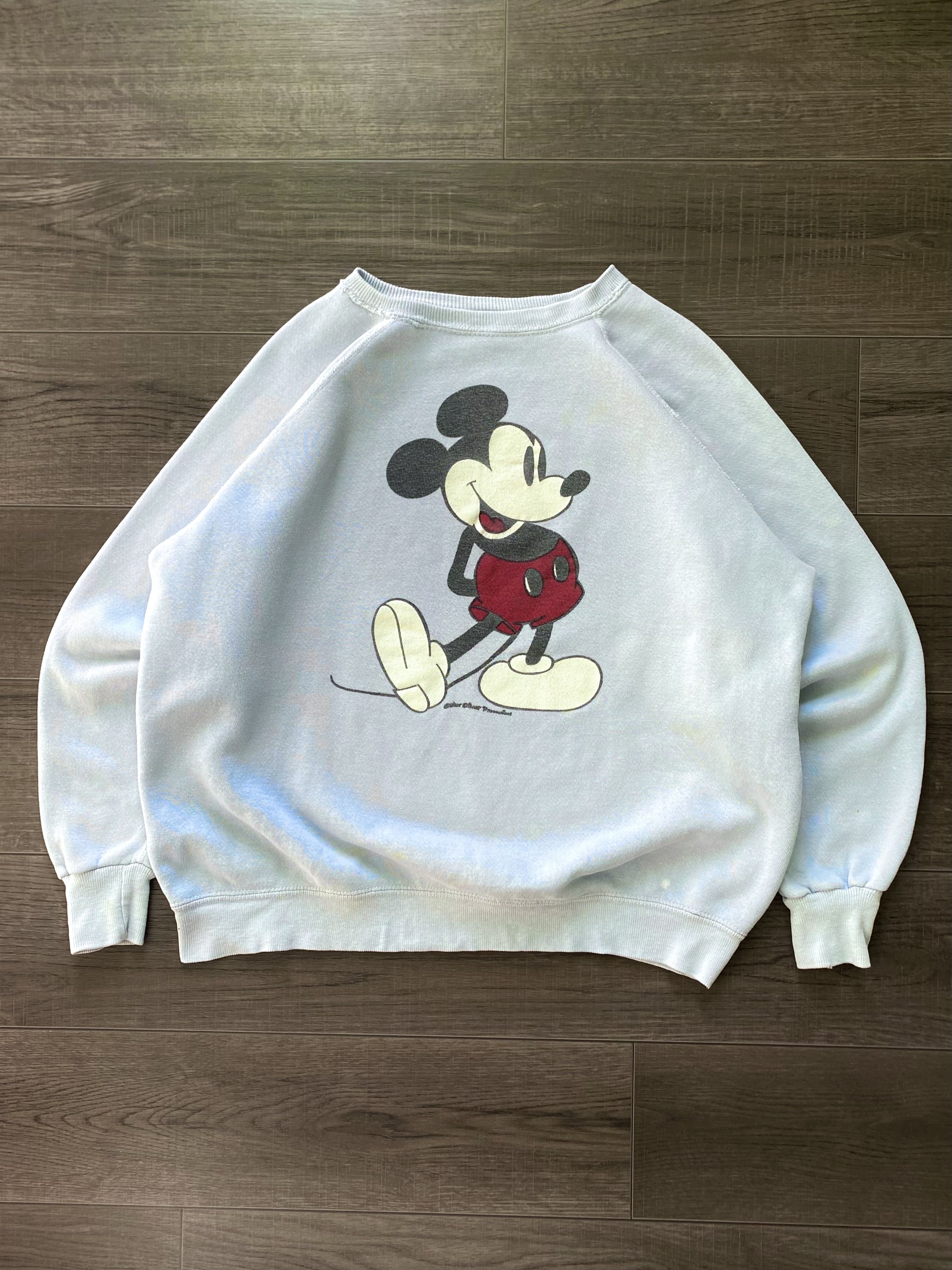 1970&#039;s Walt Disney Original Mickey Mouse Sweatshirt XL(~105) - 체리피커