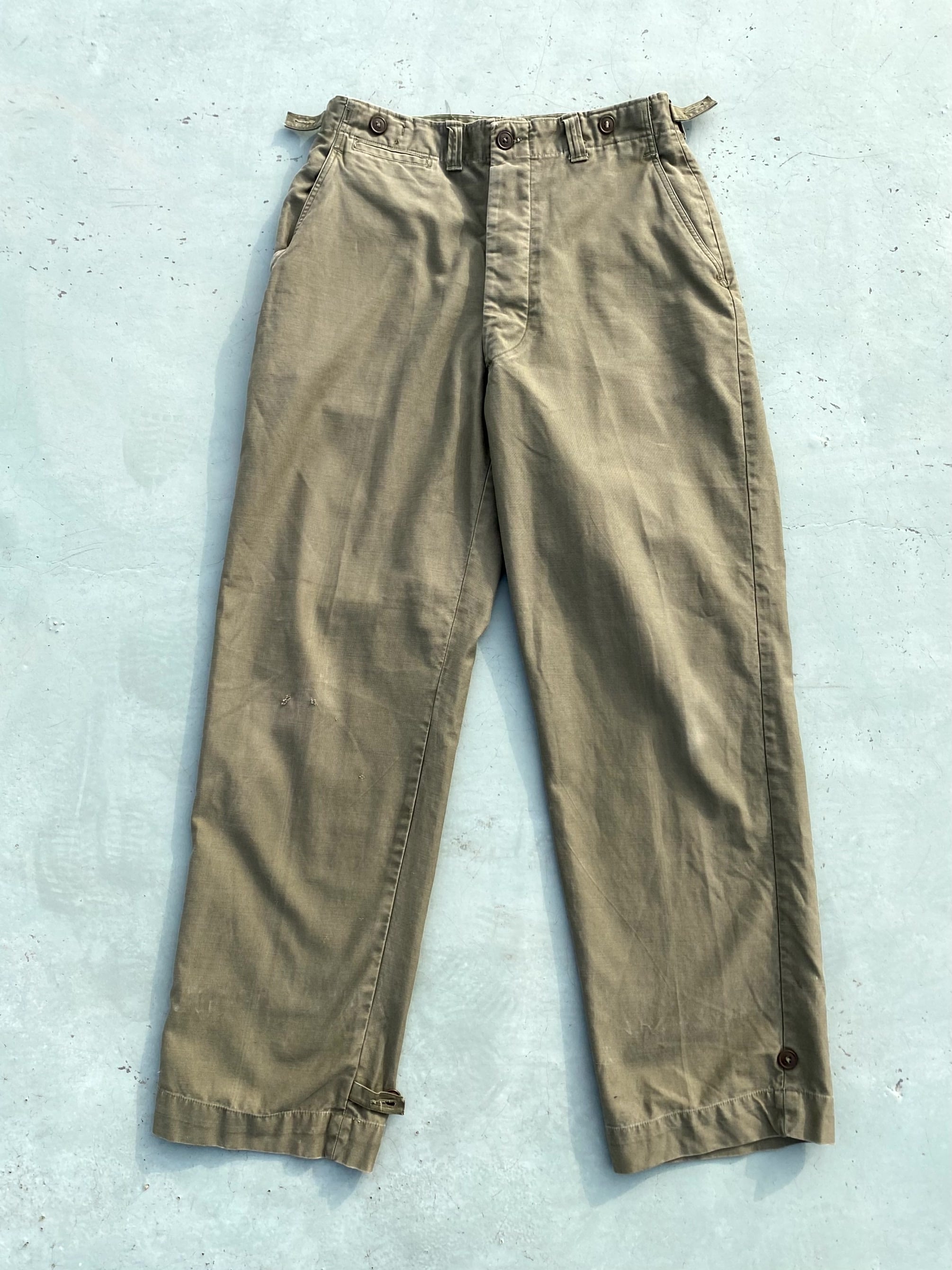 40&#039;s WW2 U.S. Army M-43 Field Trouser 30~32 Size - 체리피커