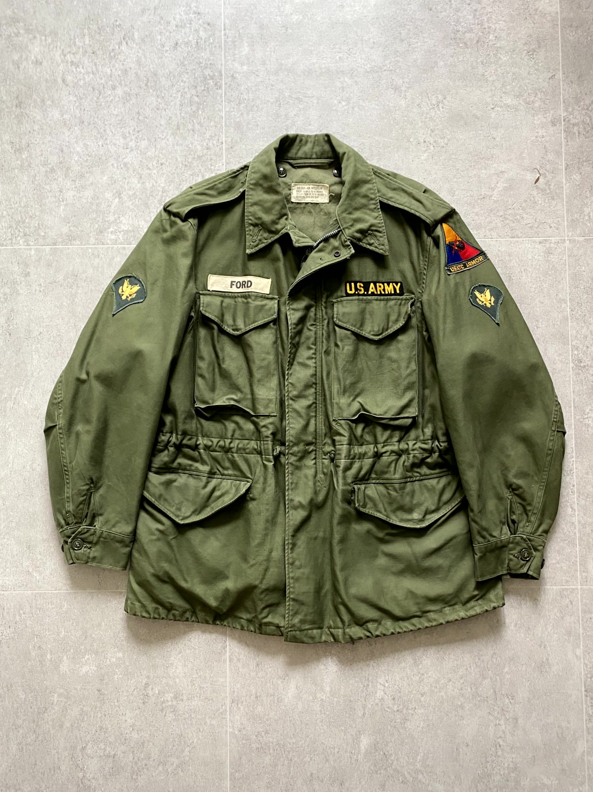 60&#039;s U.S Army M-51 Field Jacket M-R(100~105) - 체리피커