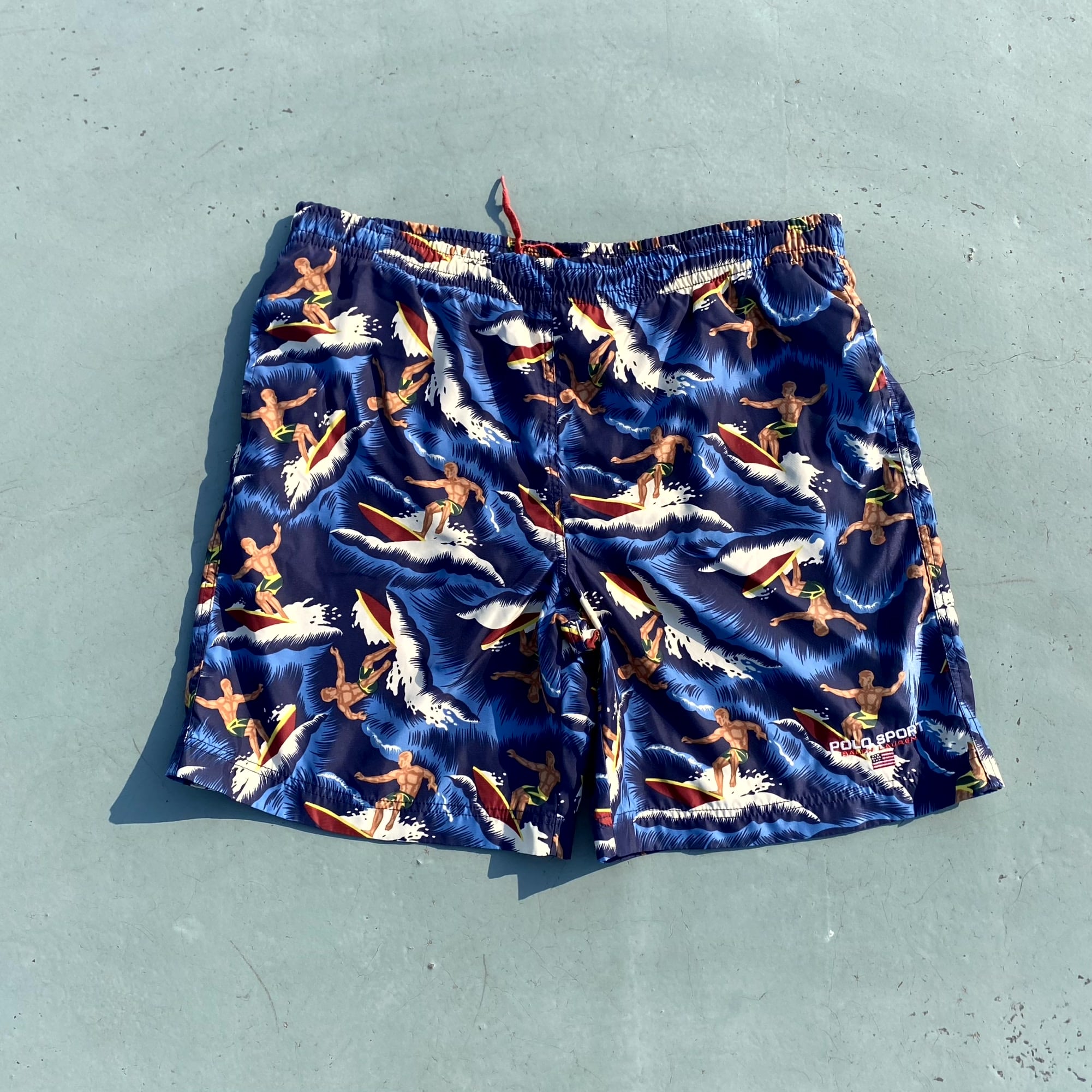 Polo Sport Surfer Printed Swim Shorts L(34~36) - 체리피커
