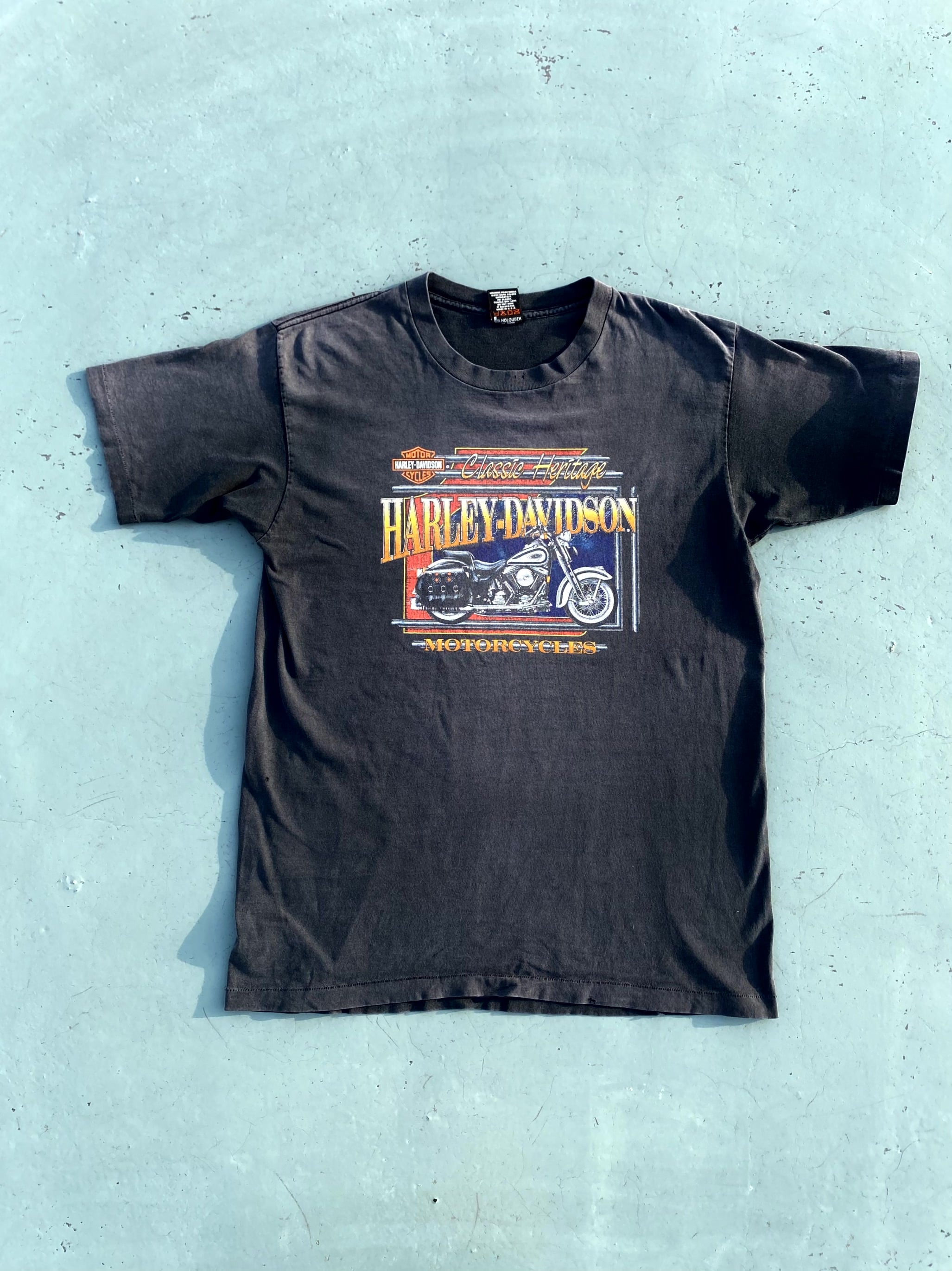 Harley Davidson Classic Heritage Printed T-Shirt L(100) - 체리피커