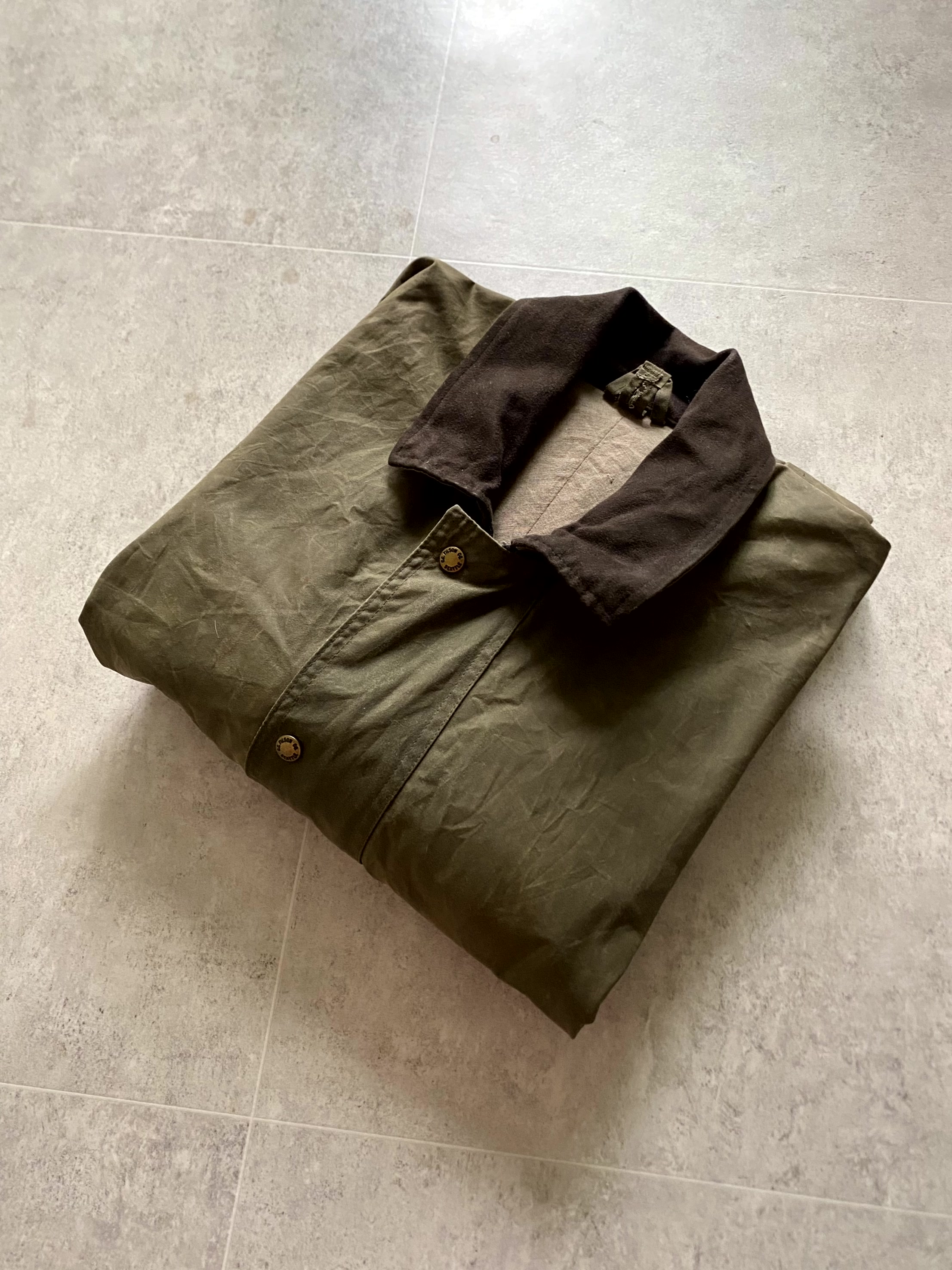 90&#039;s C.C. Filson Co. Tin Cloth Hunting Jacket XL(108~110) - 체리피커