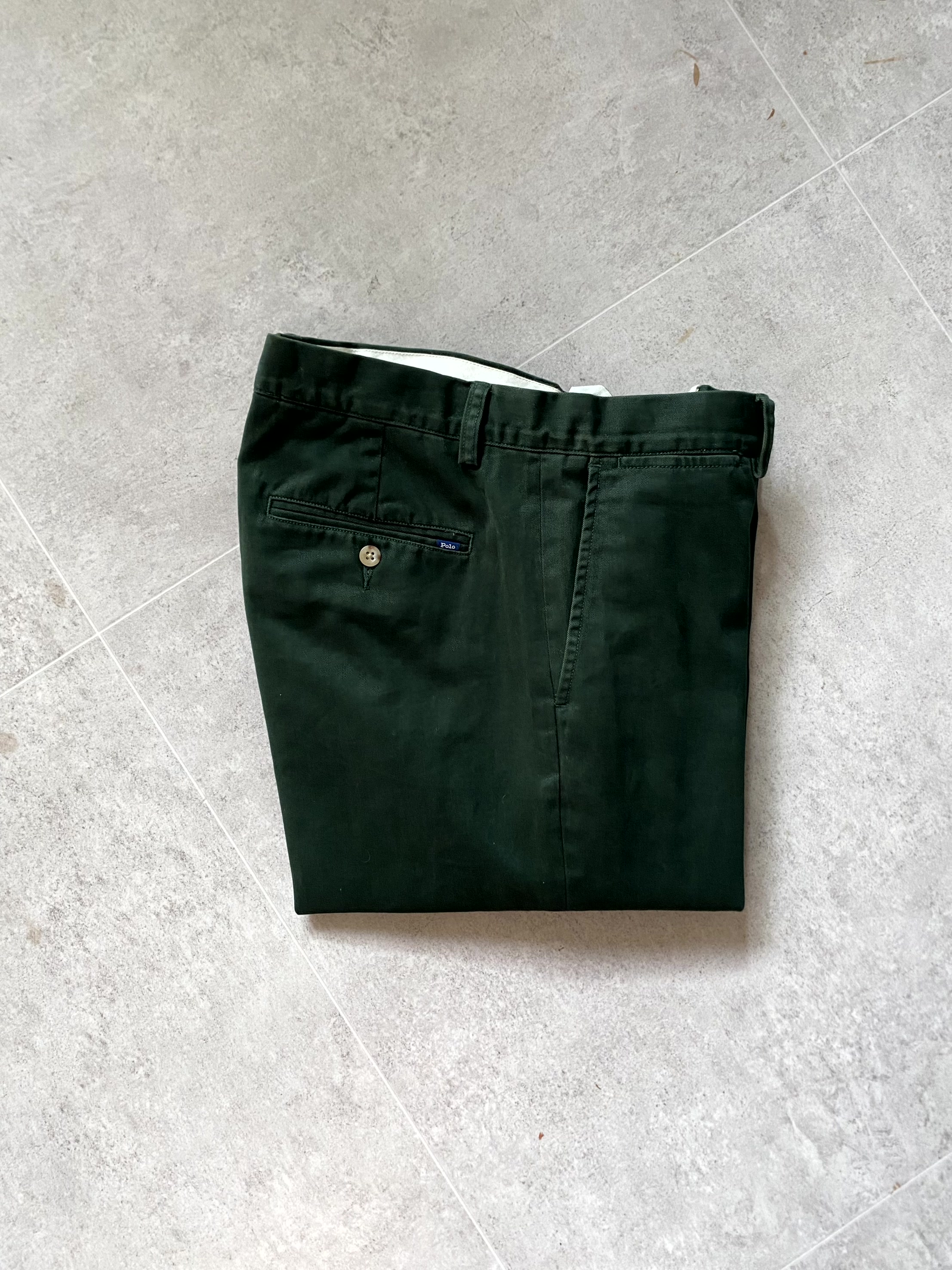 Polo Ralph Lauren Green Chino Pants 32 Size - 체리피커
