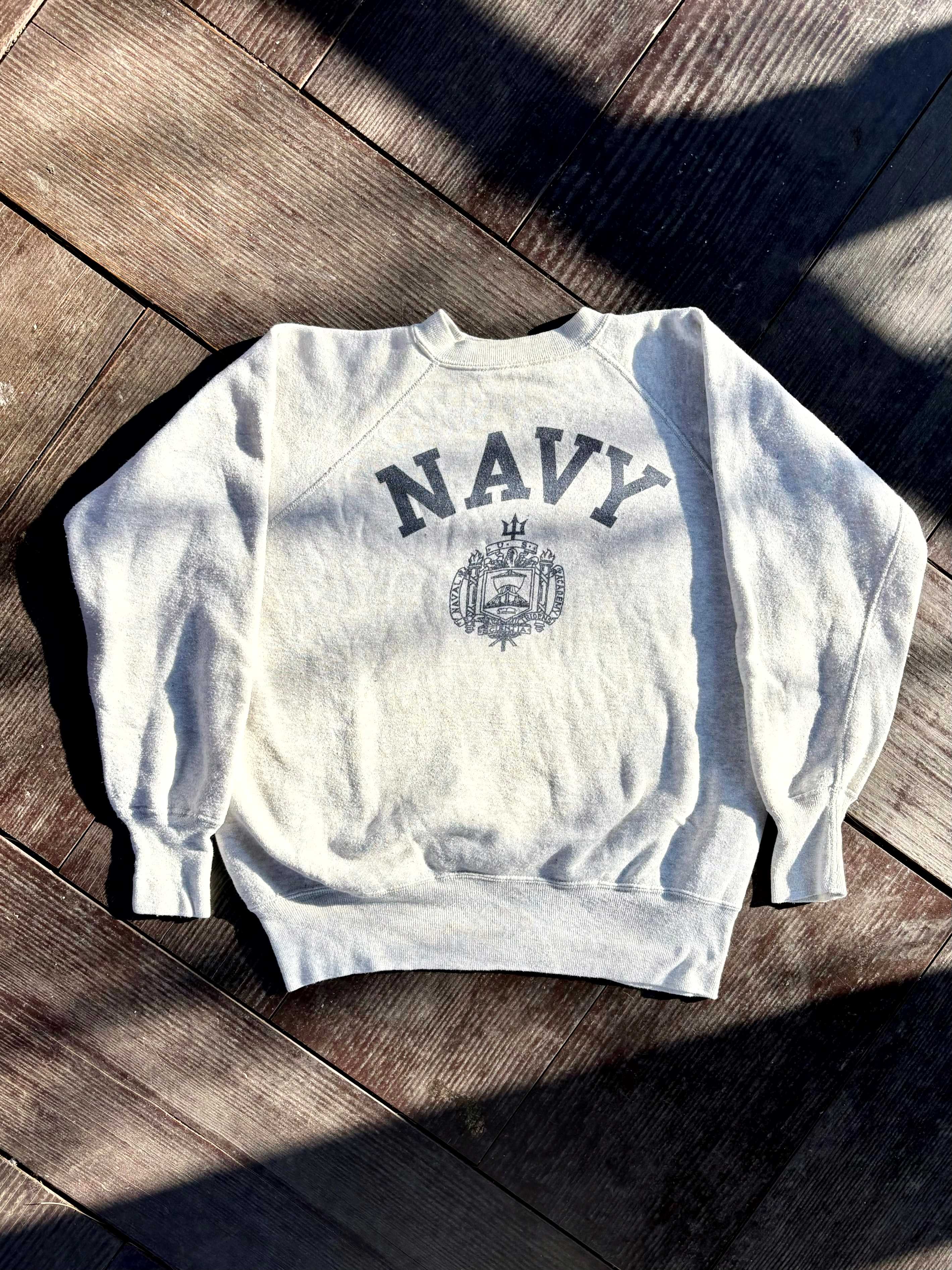 60&#039;s U.S. Navy Academy Sweatshirt 100 Size - 체리피커
