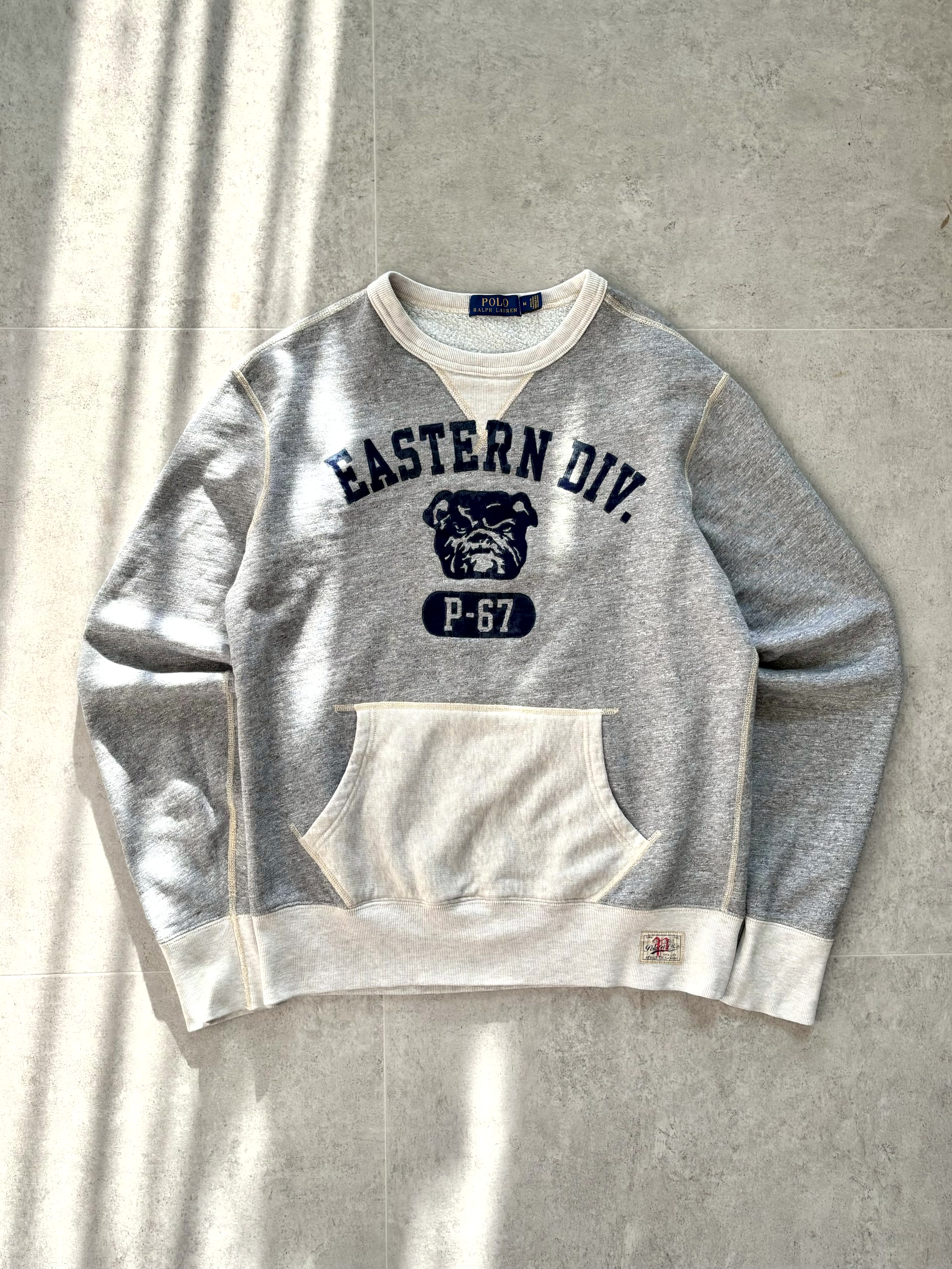 Polo Ralph Lauren Eastern Div. Bull Dog Sweatshirt M(100) - 체리피커