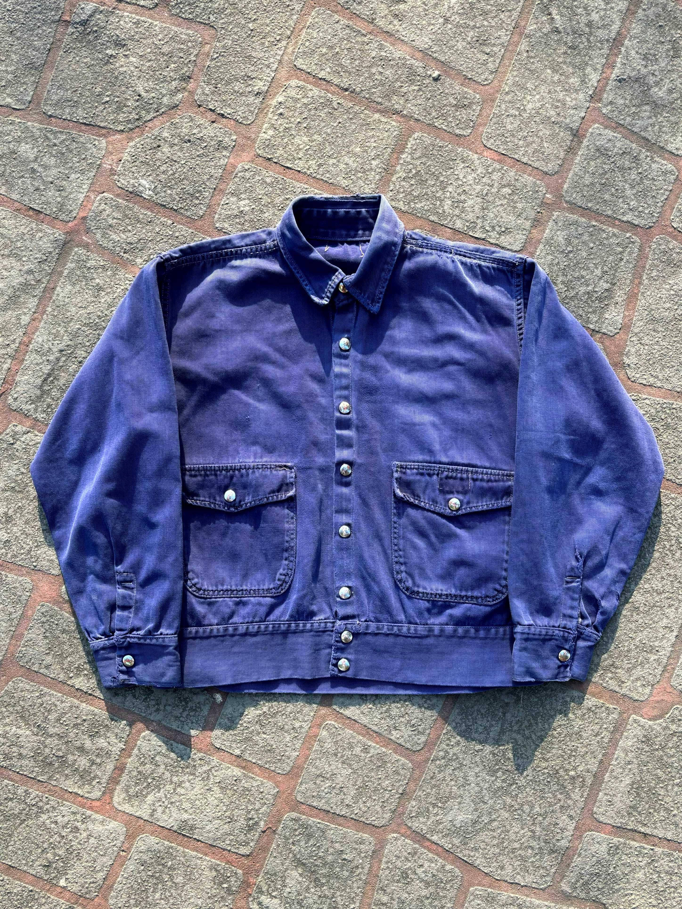 60&#039;s Haugh&#039;s Cotton Work Jacket ~105 Size - 체리피커