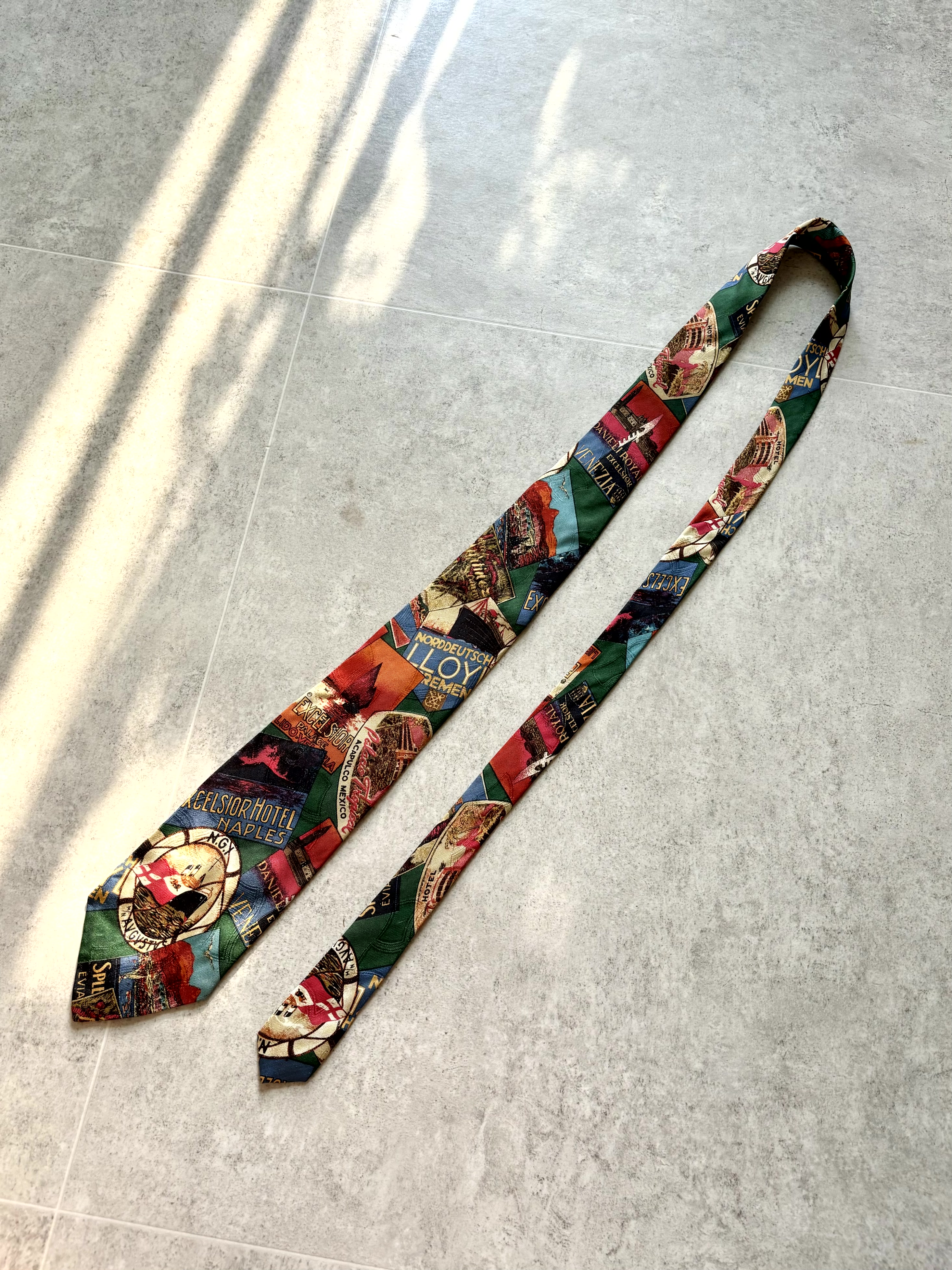 90&#039;s Polo Ralph Lauren Neck Tie Made In U.S.A. - 체리피커