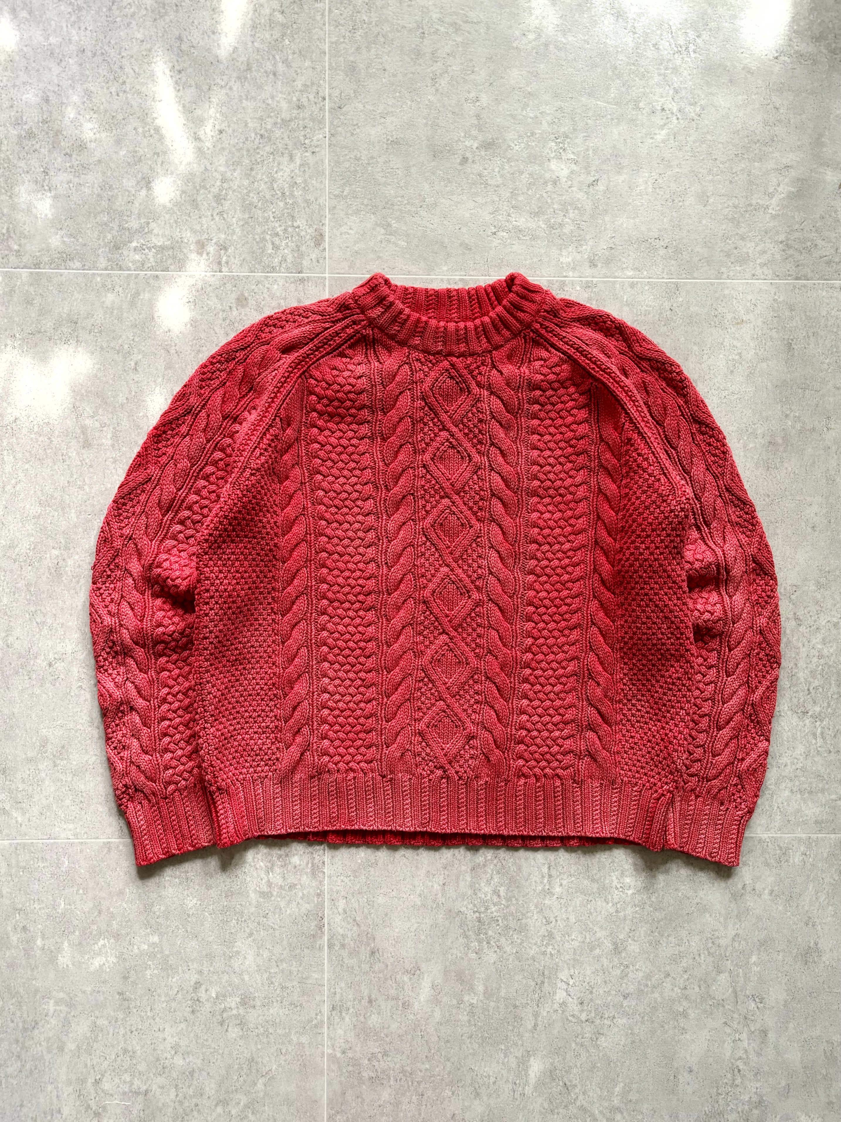 Polo Ralph Lauren Washed Fisherman Sweater 100 Size - 체리피커