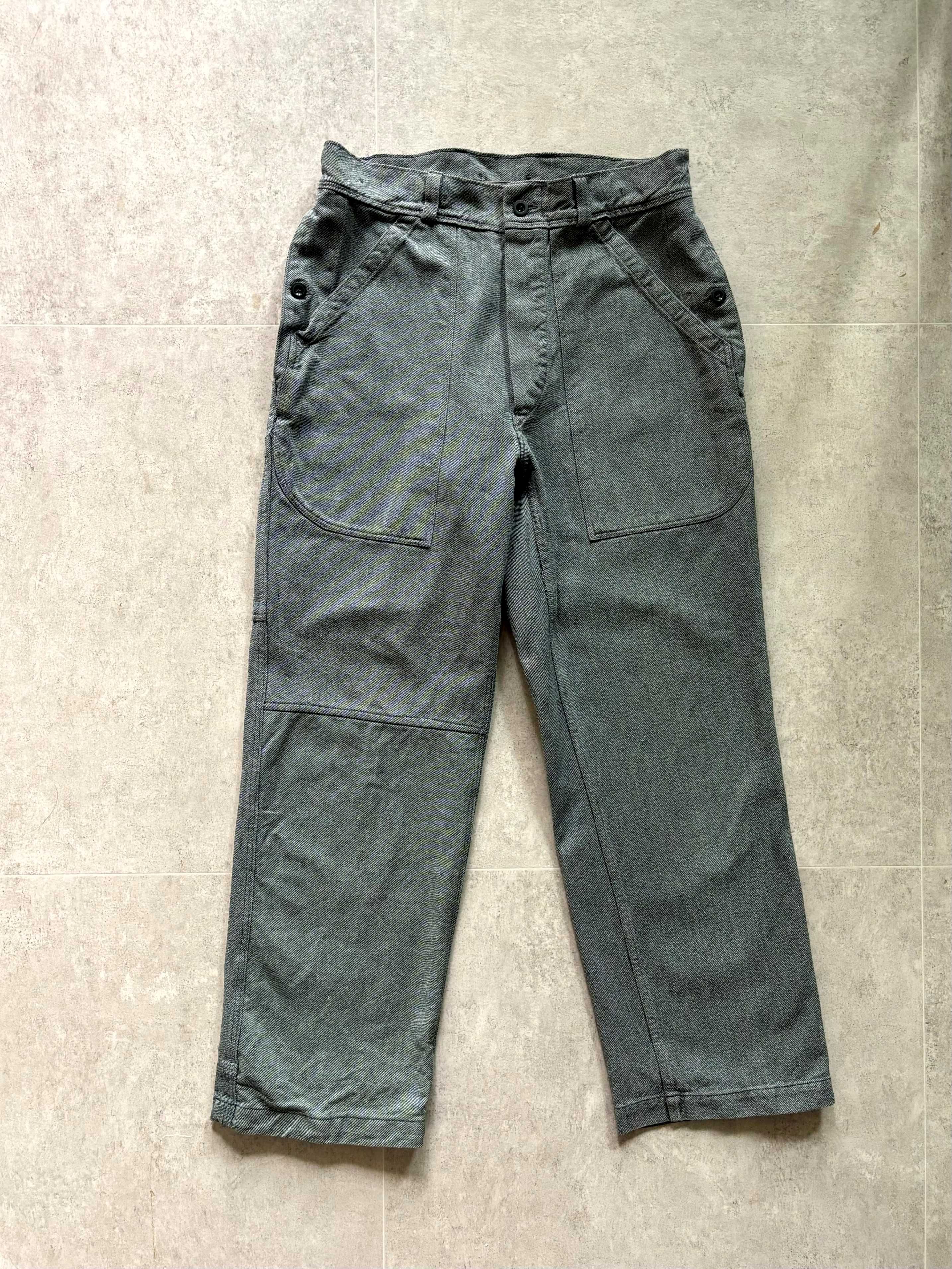 60&#039;s Swedish Prisoner Work Pants 32 Size - 체리피커