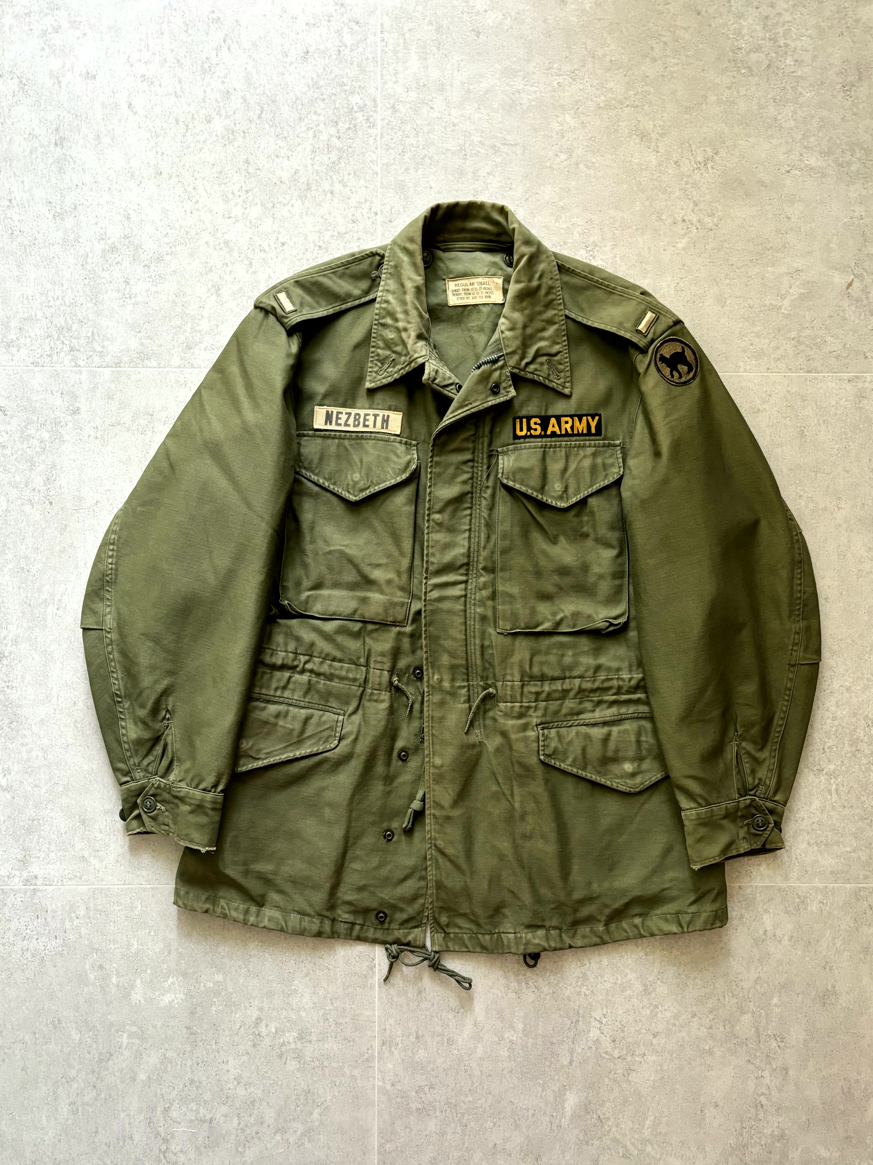60&#039;s U.S. Army M-51 Field Jacket S-R(100~103) - 체리피커
