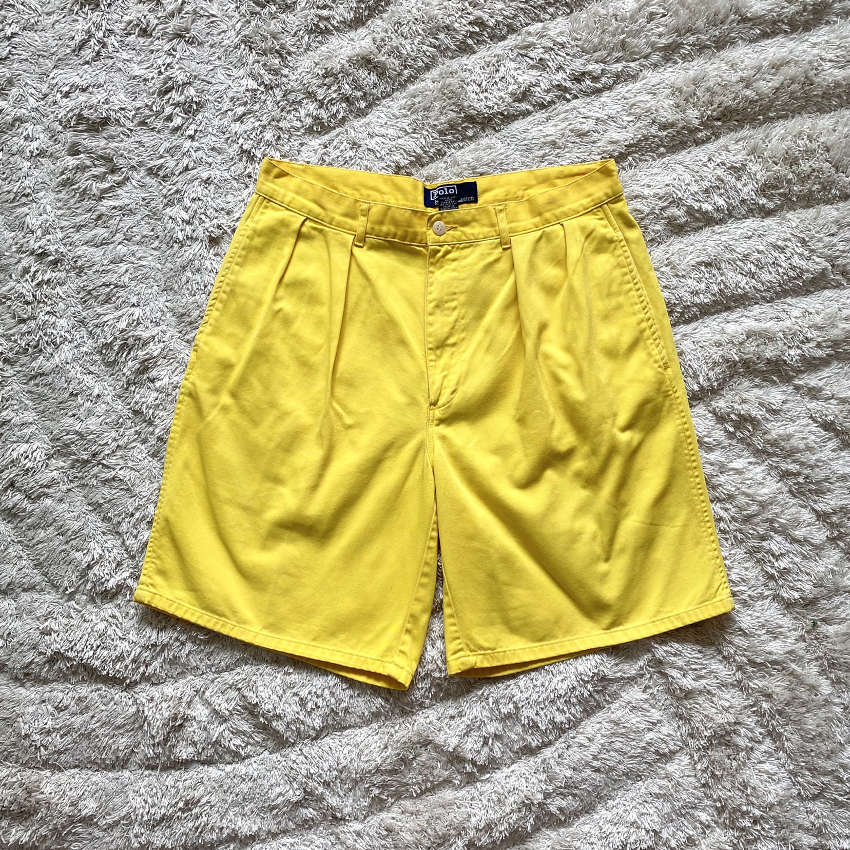 Polo Ralph Lauren Yellow Chino Shorts 33(30 Size) - 체리피커