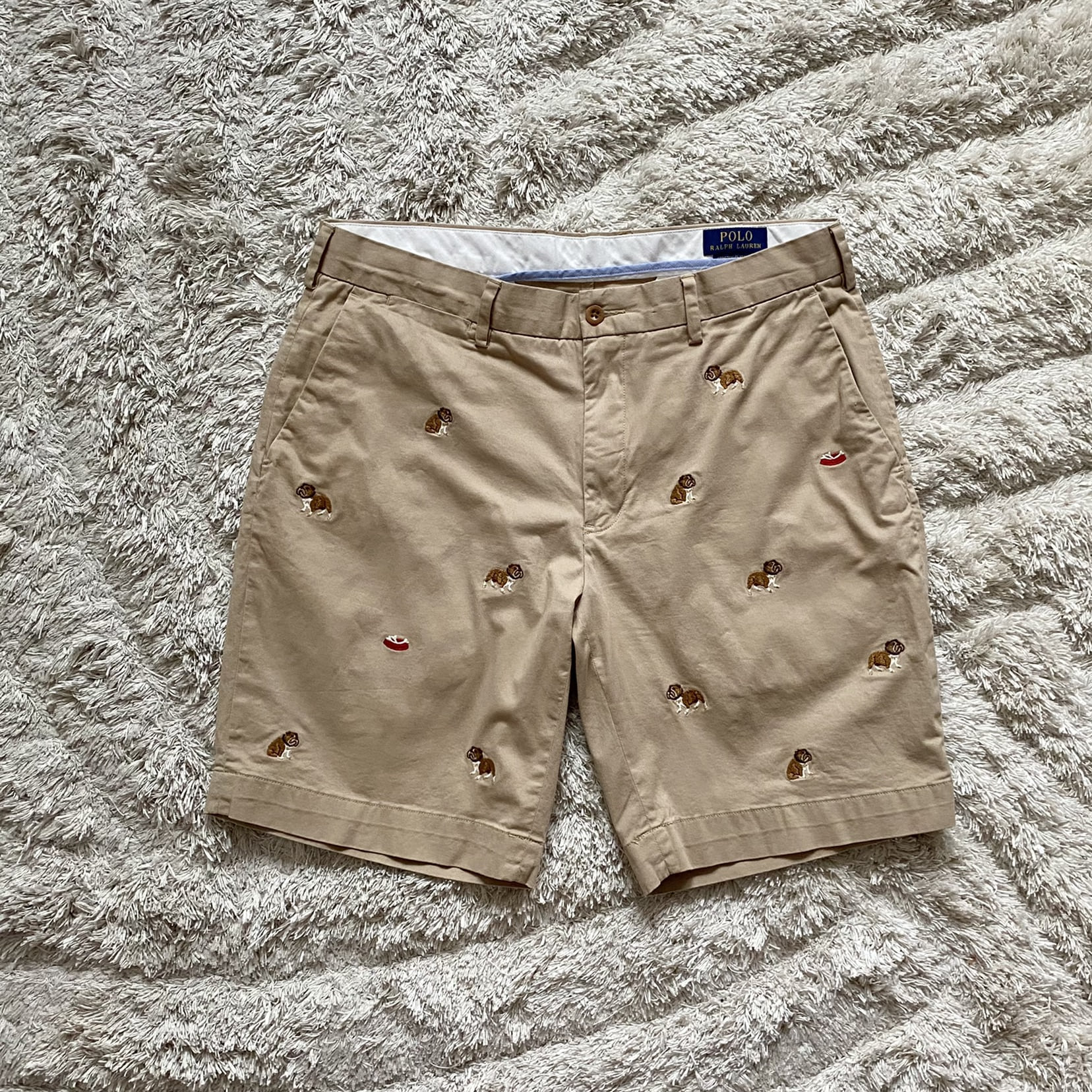 Polo Ralph Lauren Bulldog Embroidered Shorts 33(32) - 체리피커