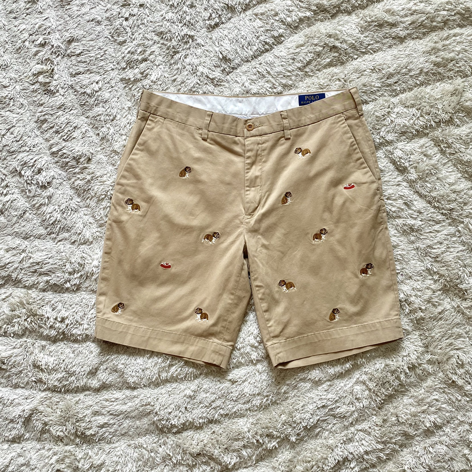 Polo Ralph Lauren Bulldog Embroidered Shorts 33(32) - 체리피커