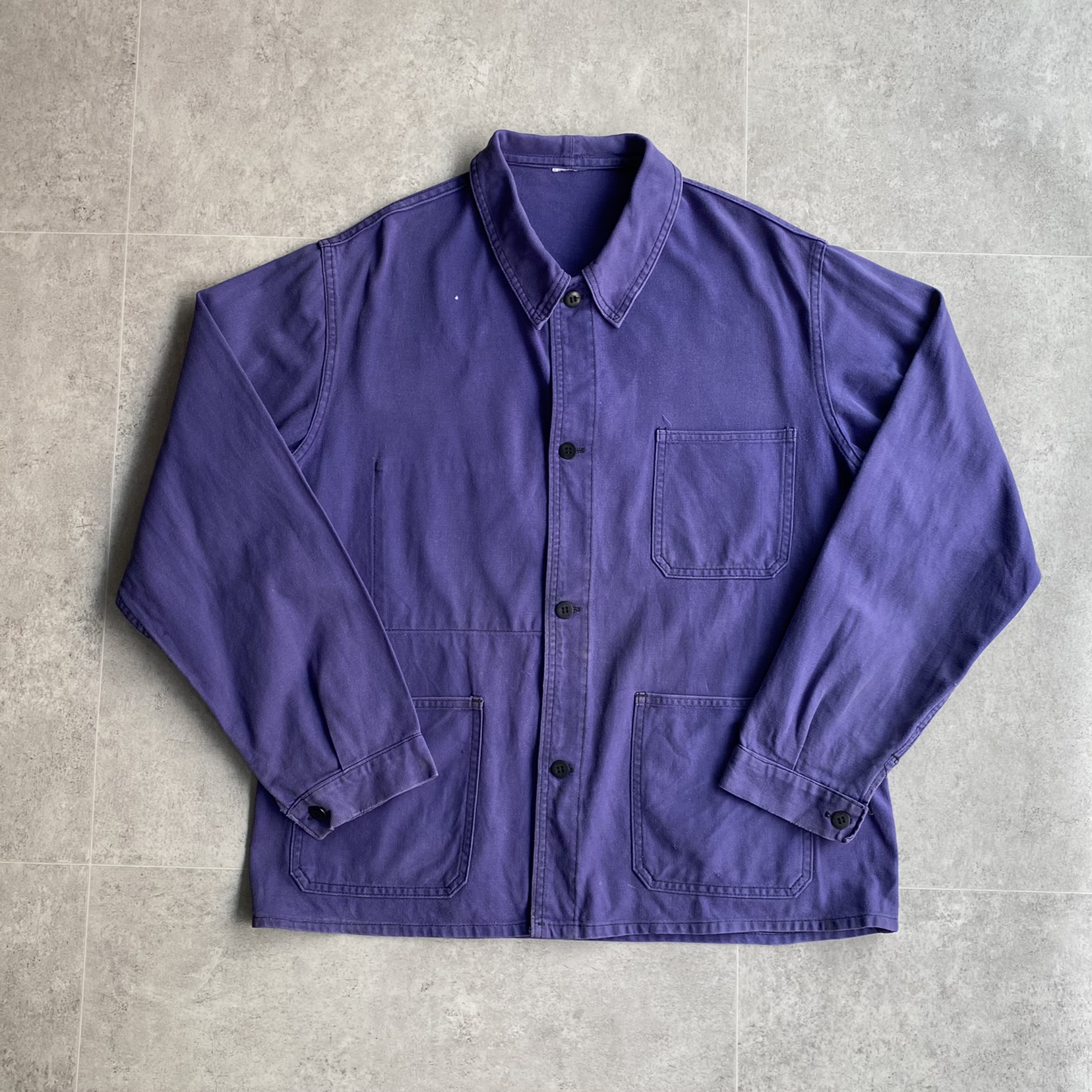 60~70&#039;s French Work Jacket 100~103 Size #7 - 체리피커