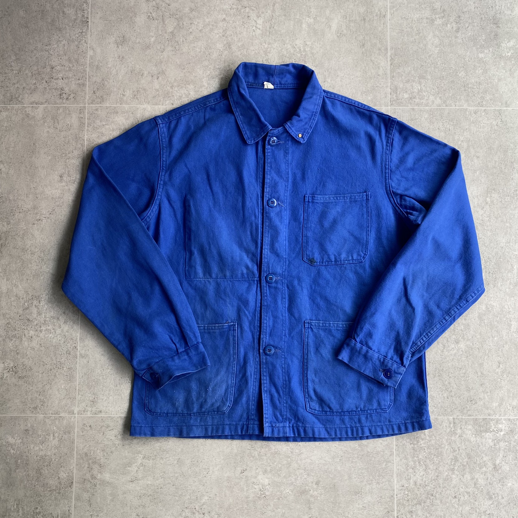 50~70&#039;s French Work Jacket 100 Size #21 - 체리피커