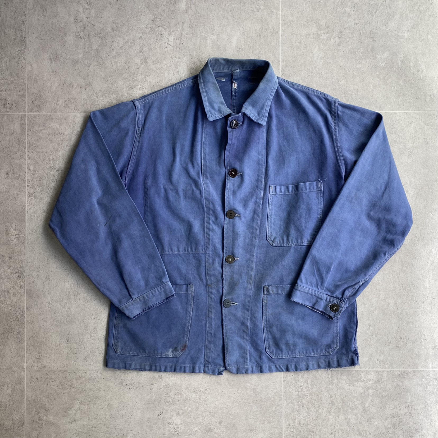 60&#039;s French Work Jacket 100 Size #13 - 체리피커