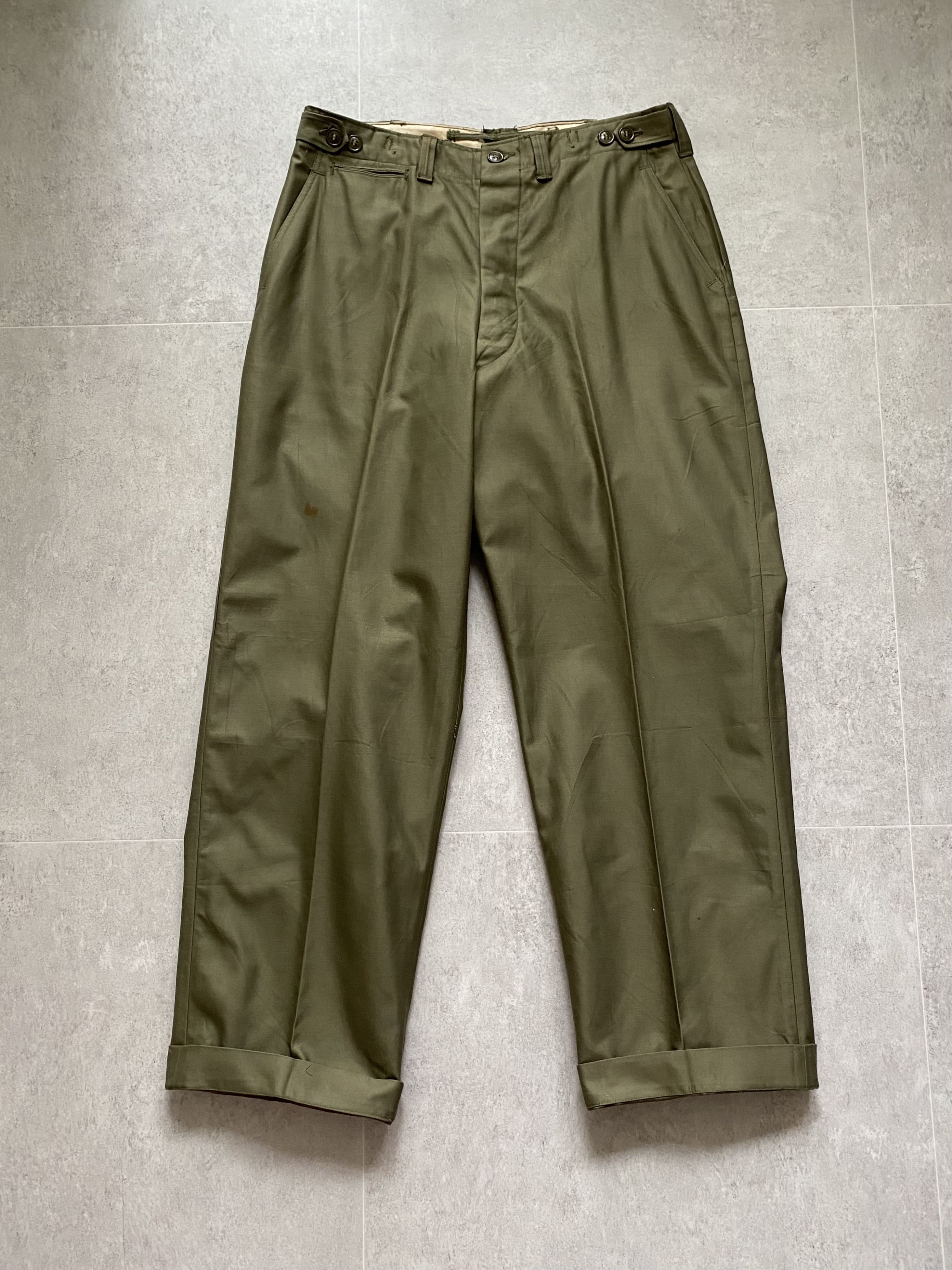 40&#039;s WW2 U.S. Army M-43 Field Trouser 34~36 - 체리피커