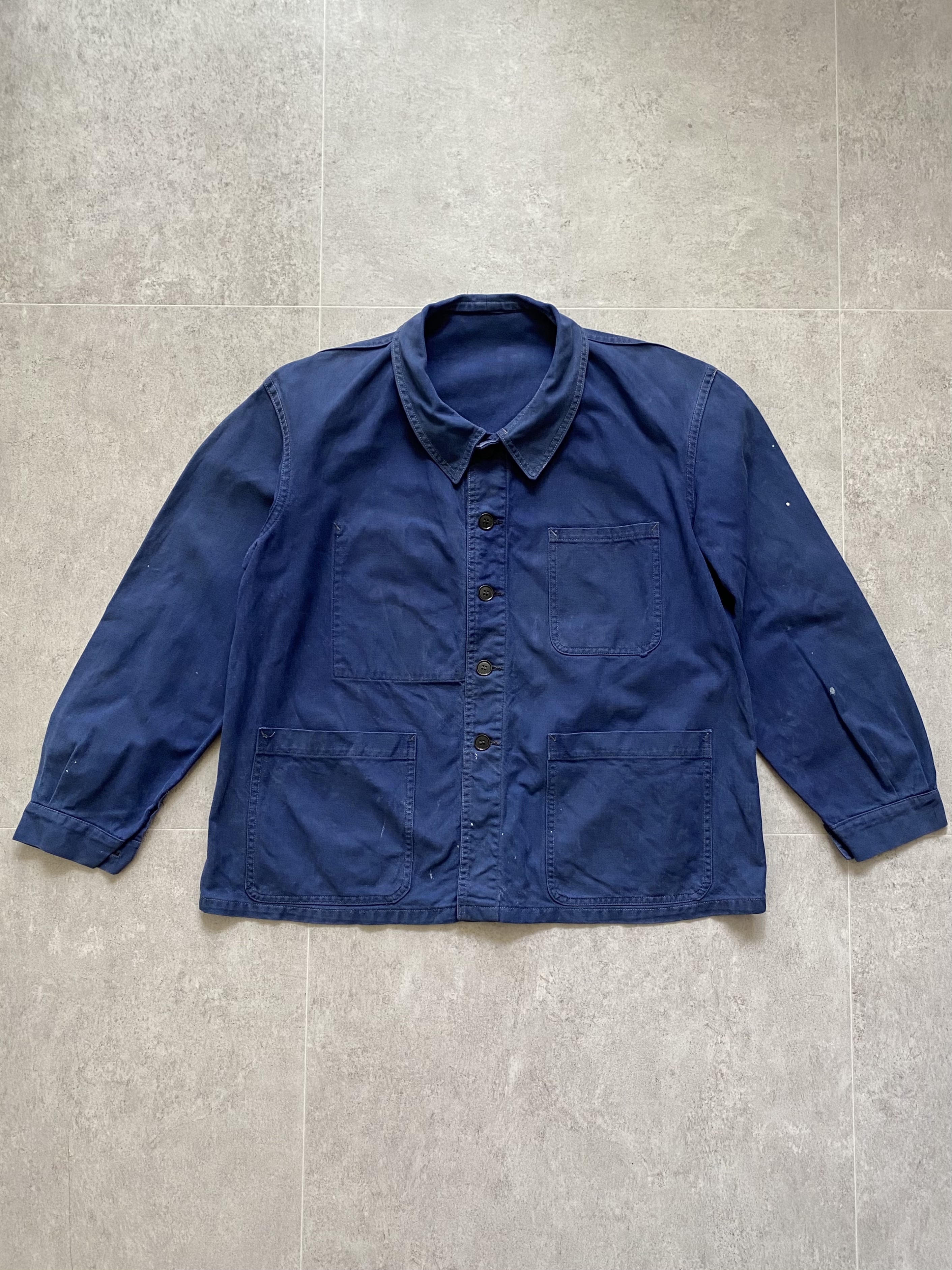60~70&#039;s French Work Jacket 103~105 Size - 체리피커