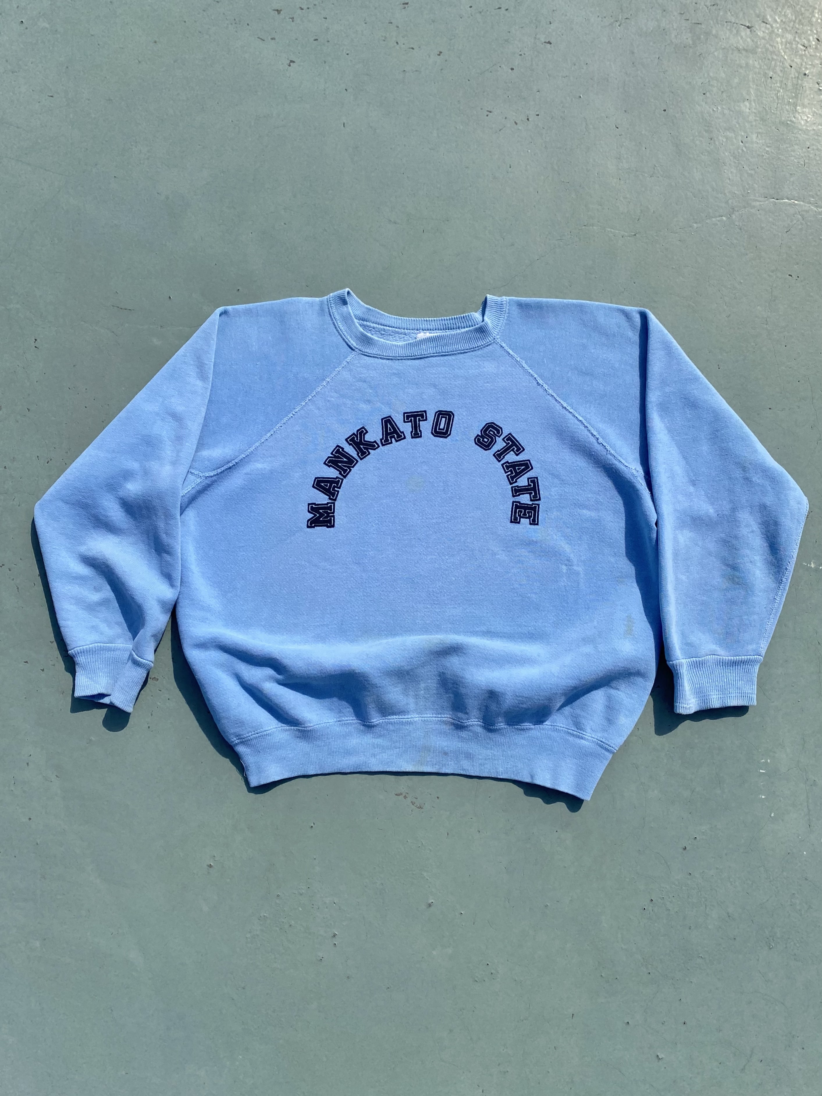 60&#039;s MANKATO Univ. Vintage Sweatshirt M(100~103 or Women) - 체리피커