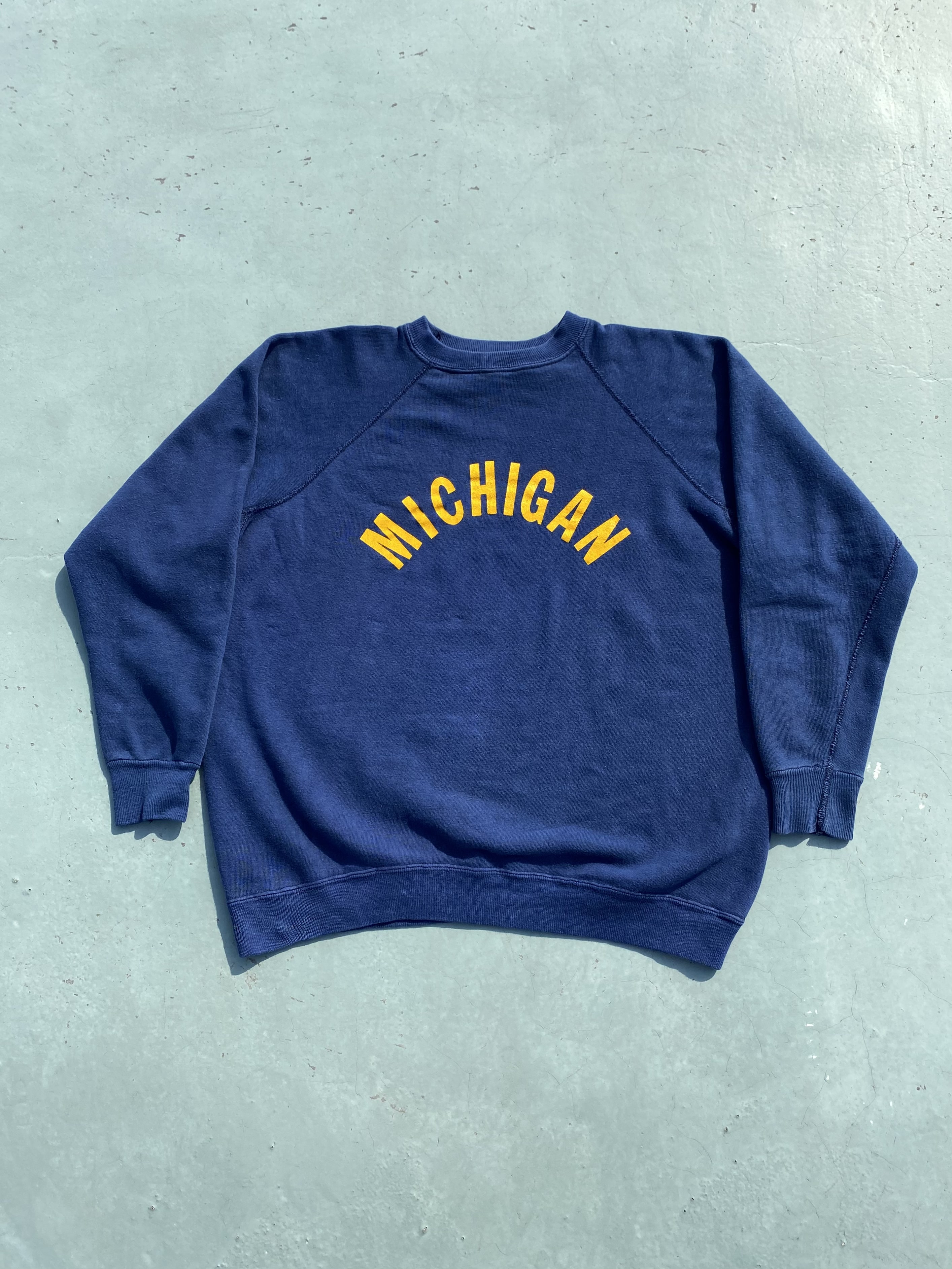 60&#039;s MICHIGAN Univ. Vintage Sweatshirt 100~103 or Women - 체리피커