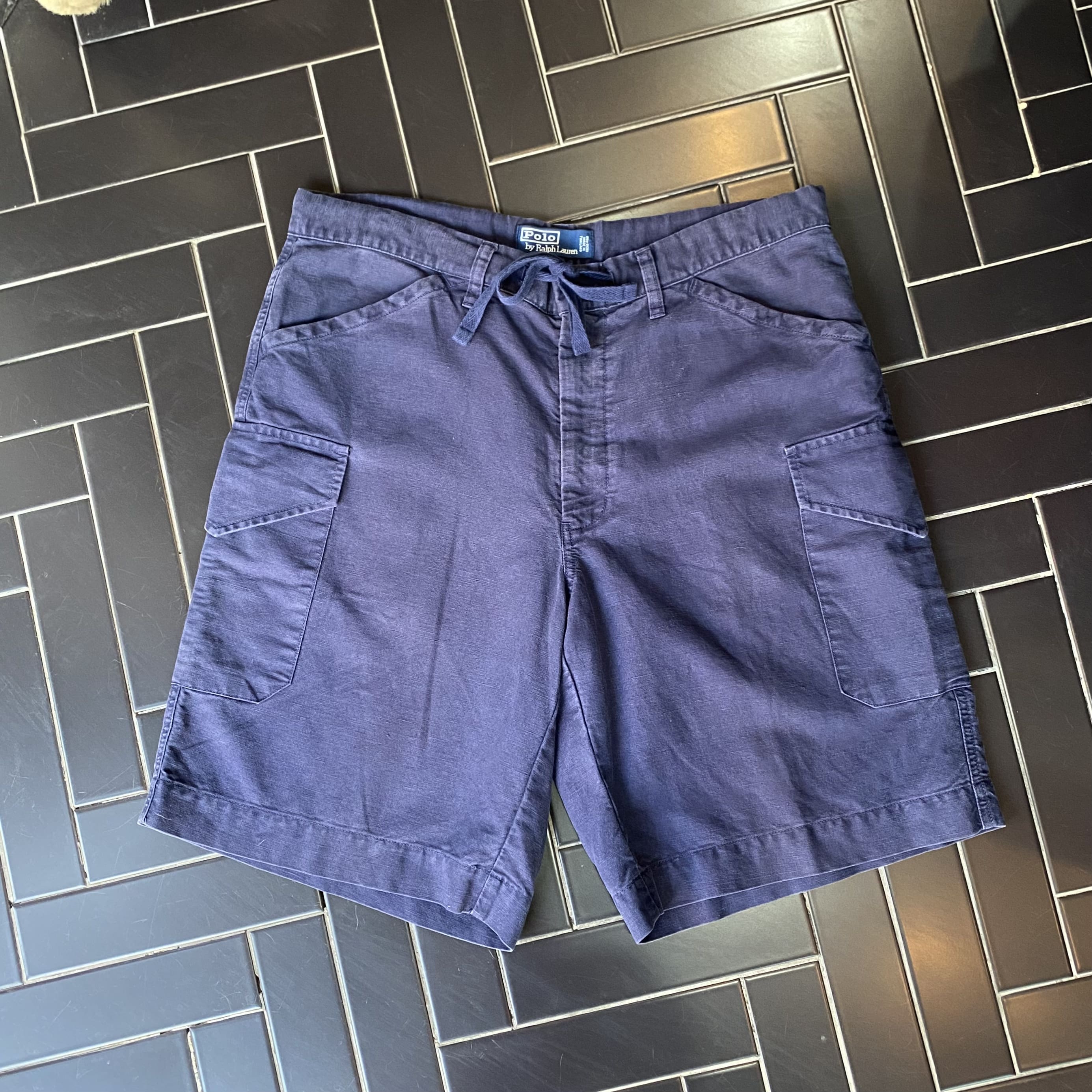 Polo Ralph Lauren Linen Blended Cargo Shorts M(32~34) - 체리피커