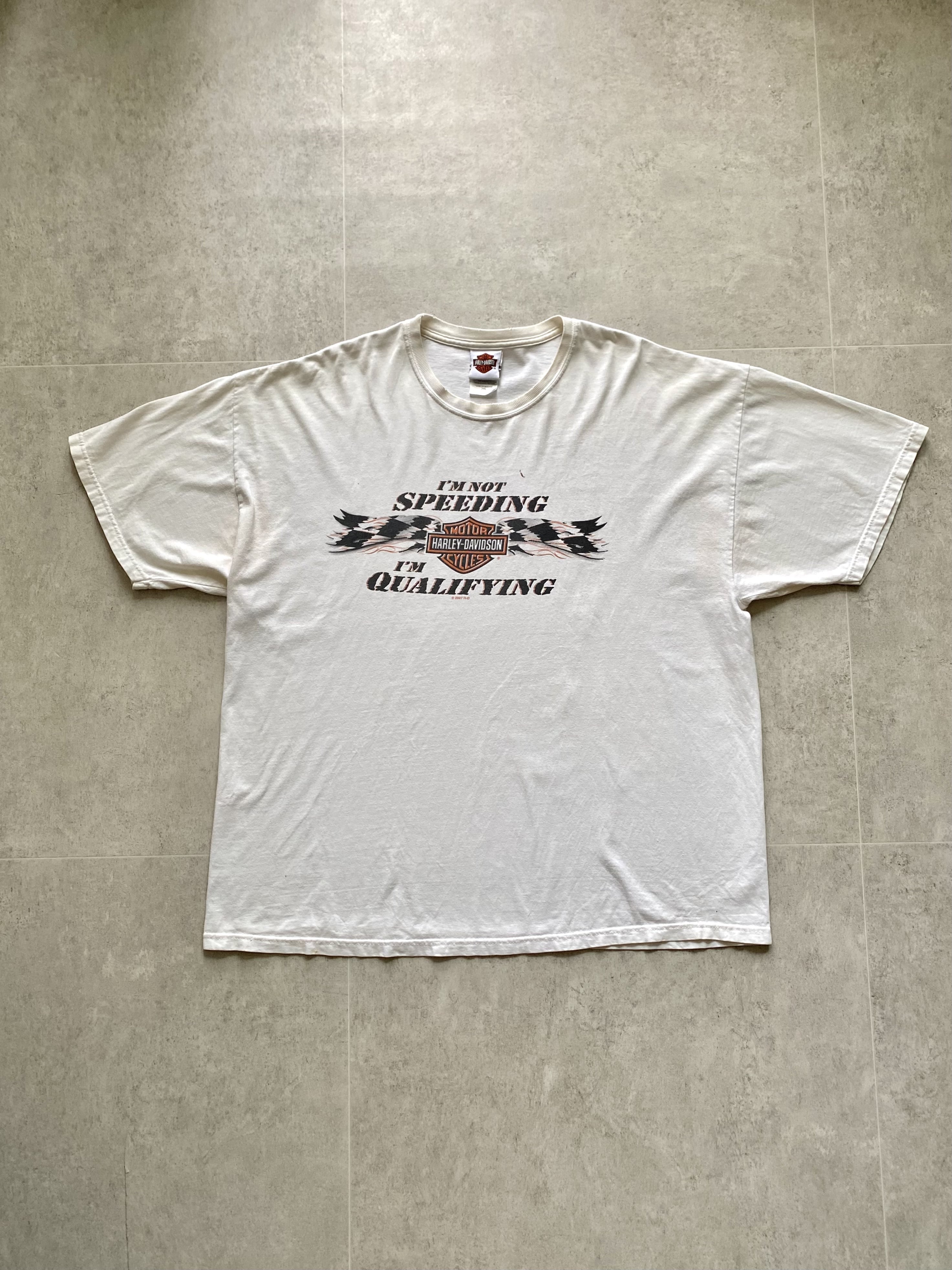 00&#039;s Harley Davidson Graphic T-Shirt 2XL(~108) - 체리피커
