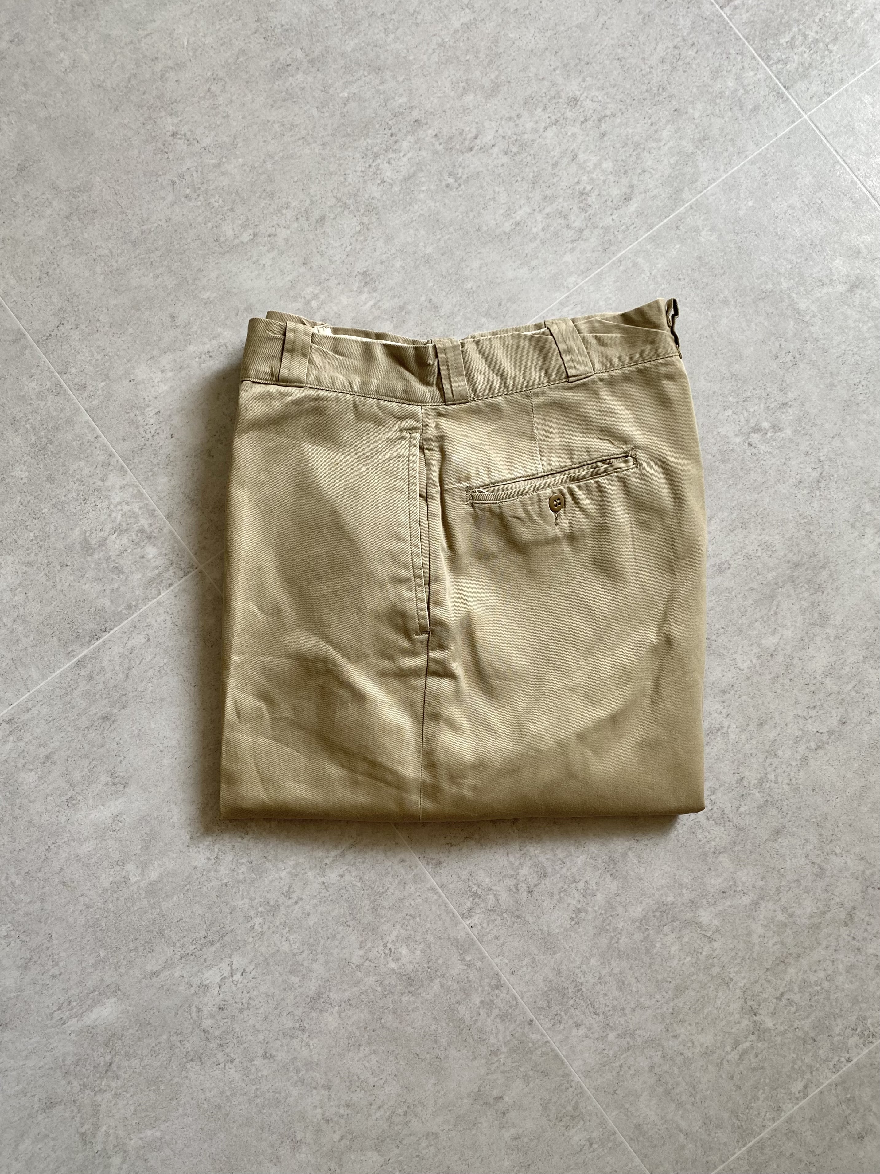 1960&#039;s U.S. Army Khaki Officer Trousers 31 Size - 체리피커