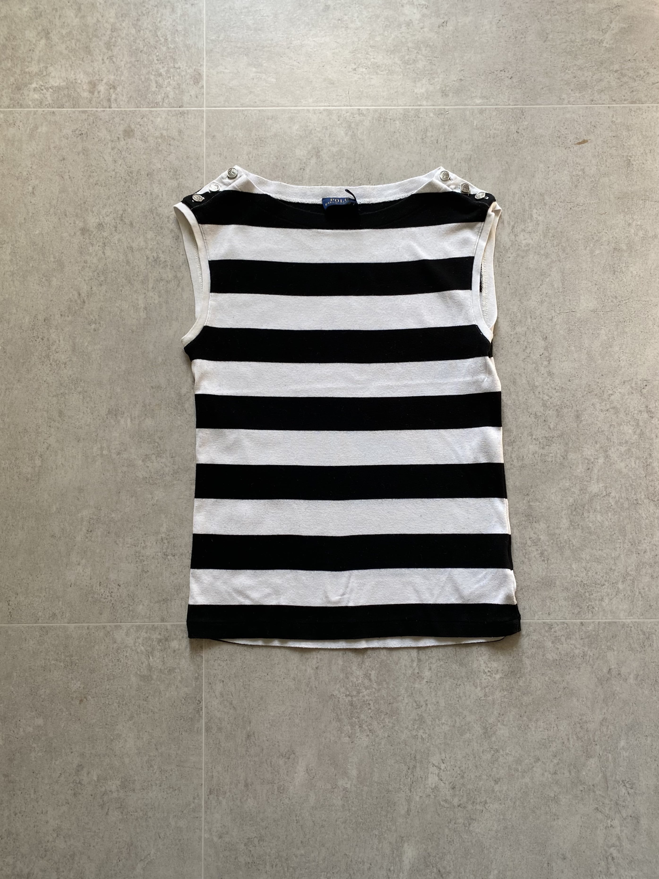 Polo Ralph Lauren Woman&#039;s Striped Sleeveless S(55) - 체리피커