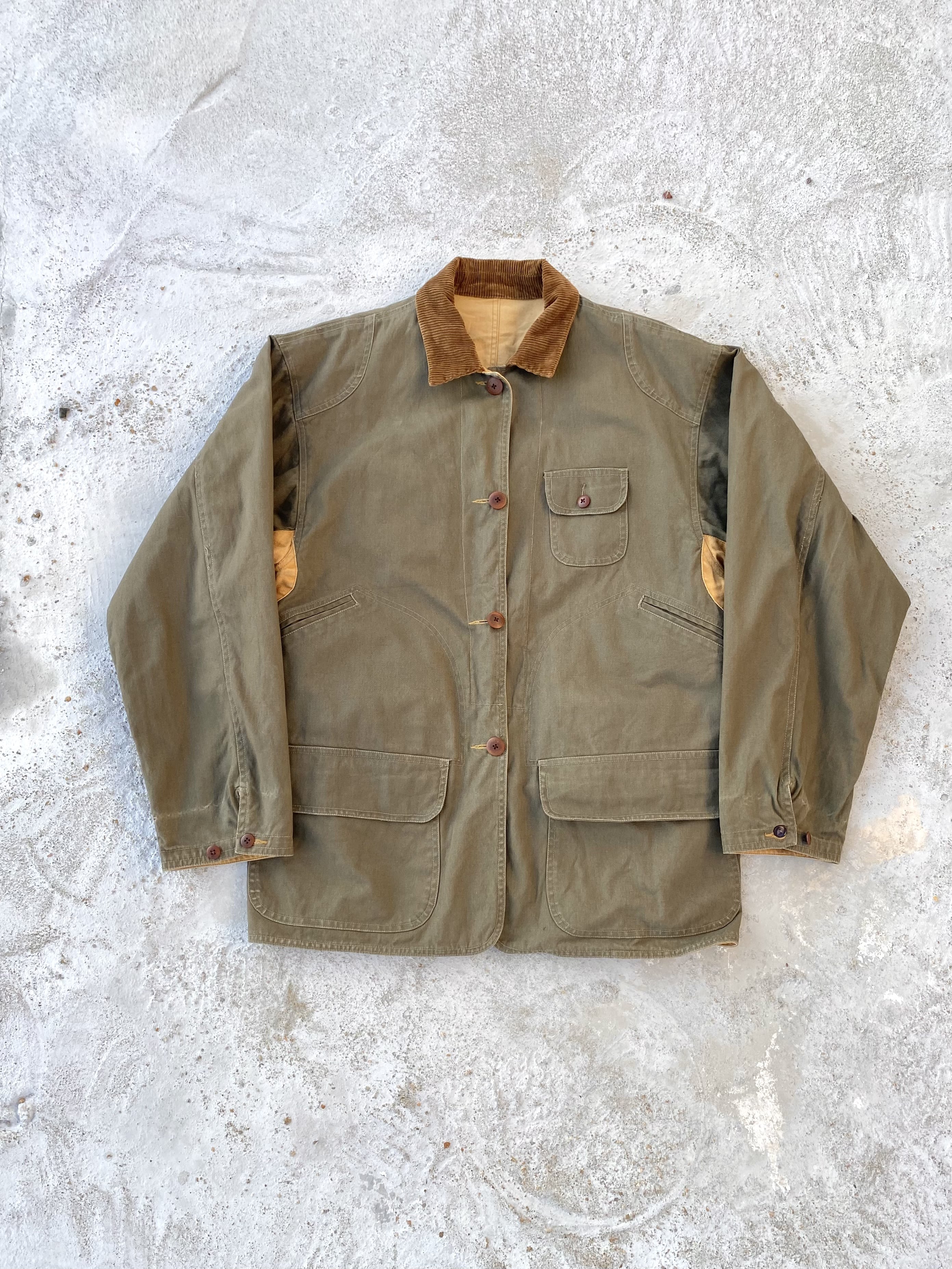Rare 90&#039;s Polo Country Reversible Duck Canvas Hunting Jacket S(100~105) - 체리피커