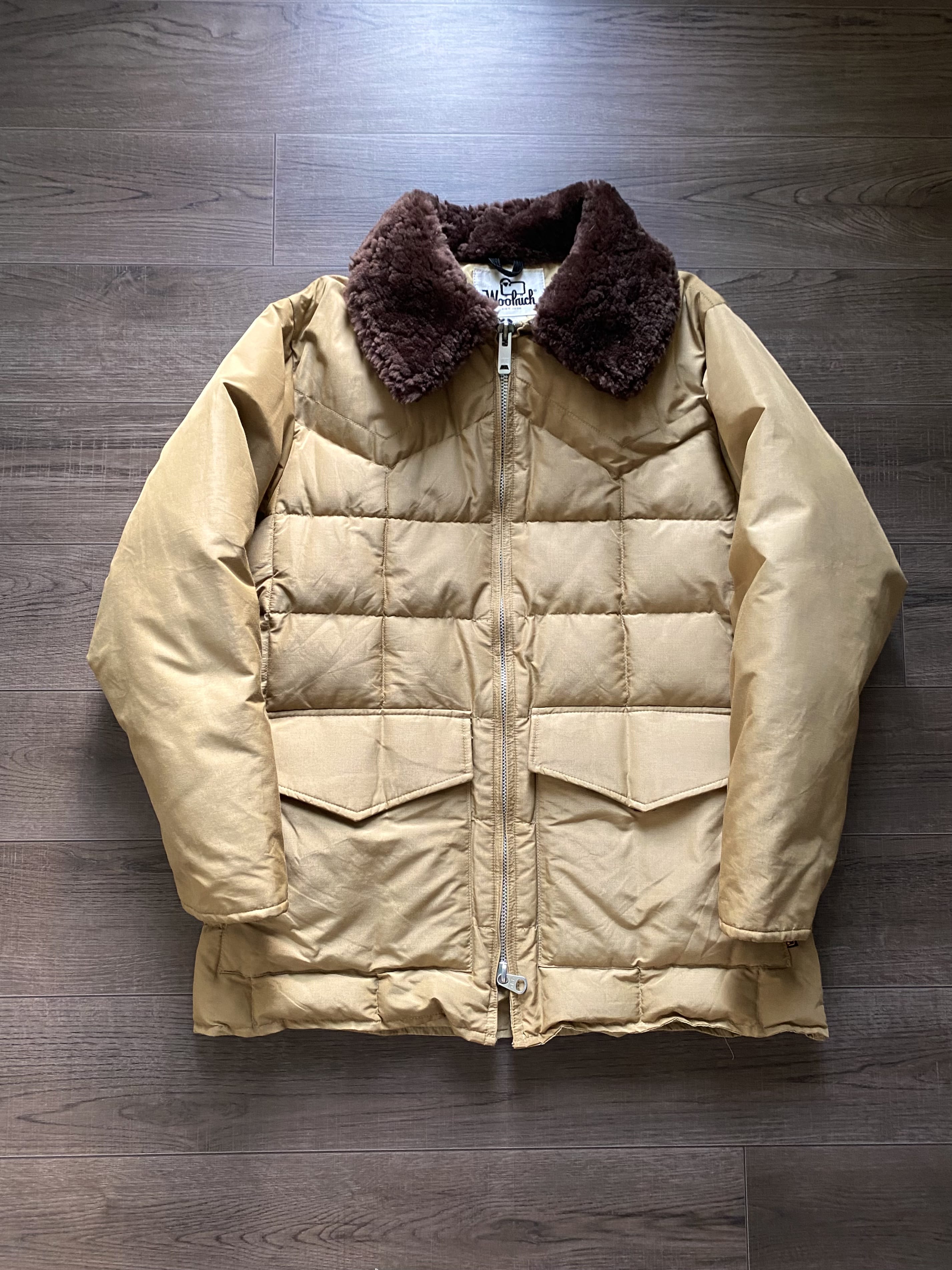 70&#039;s Woolrich Sherpa Collar Down Parka L(100~105) - 체리피커