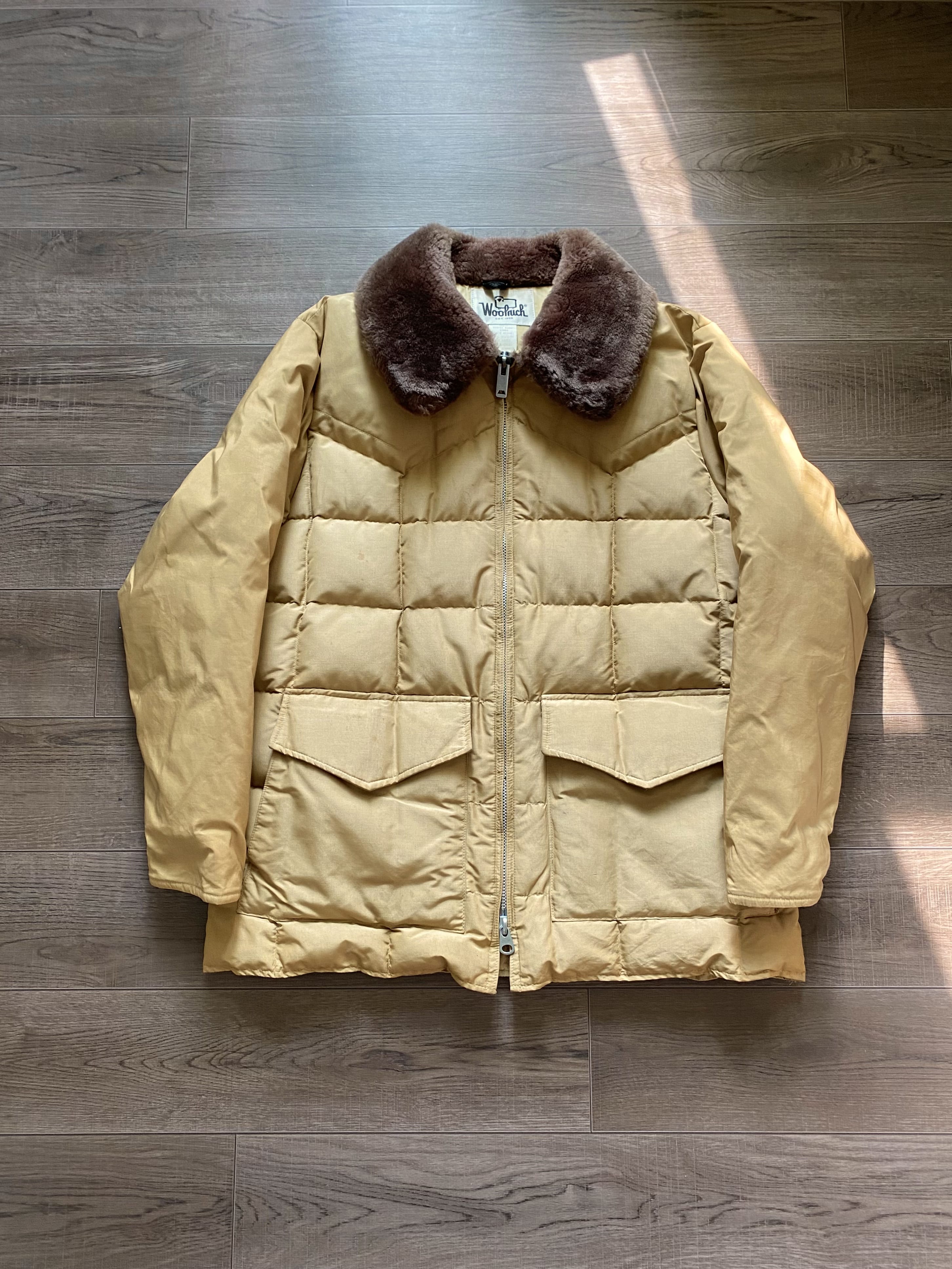70&#039;s Woolrich Sherpa Collar Down Parka XL(105) - 체리피커