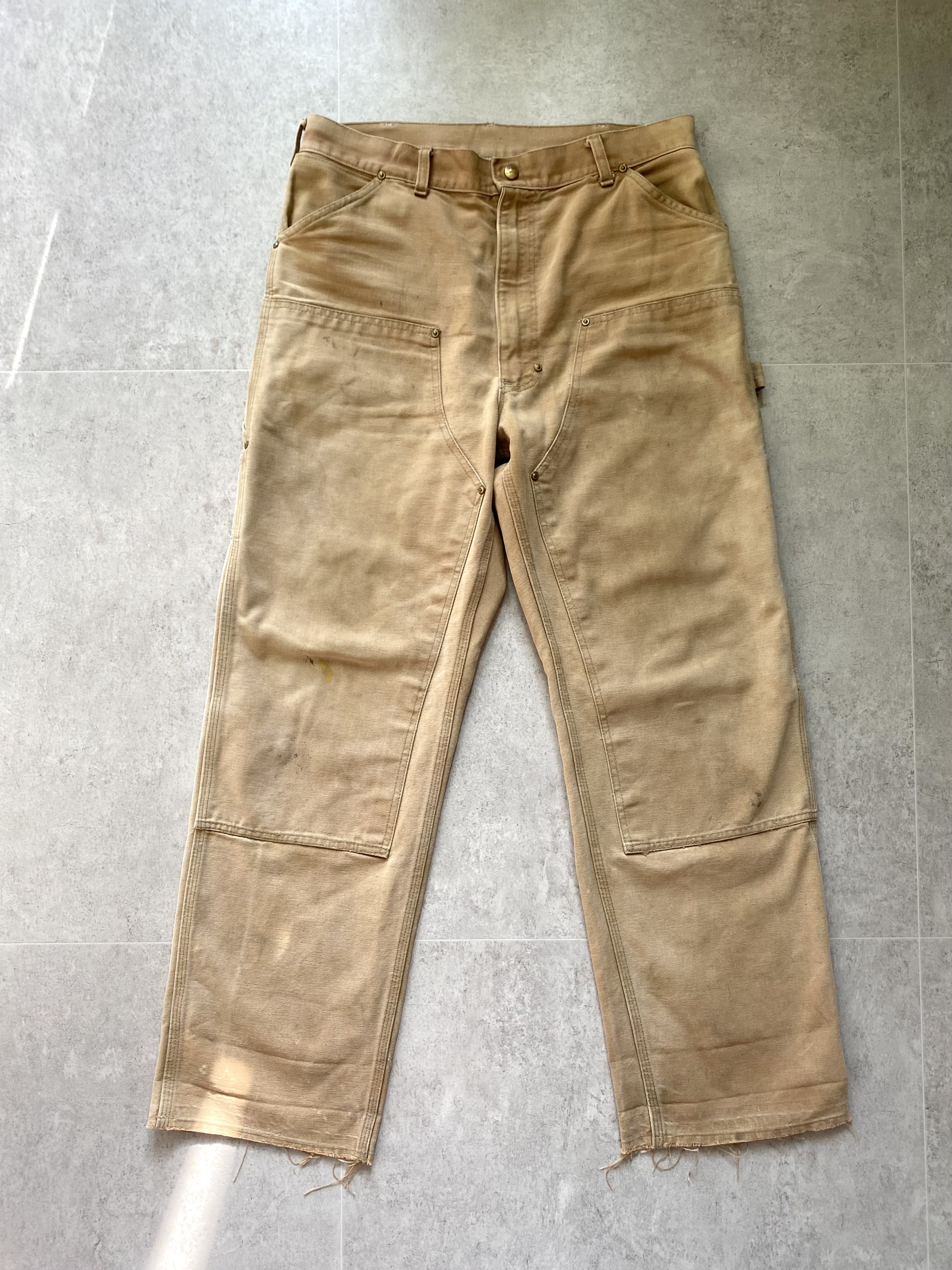 1970&#039;s Carhartt Double Knee Carpenter Pants 33 Size - 체리피커