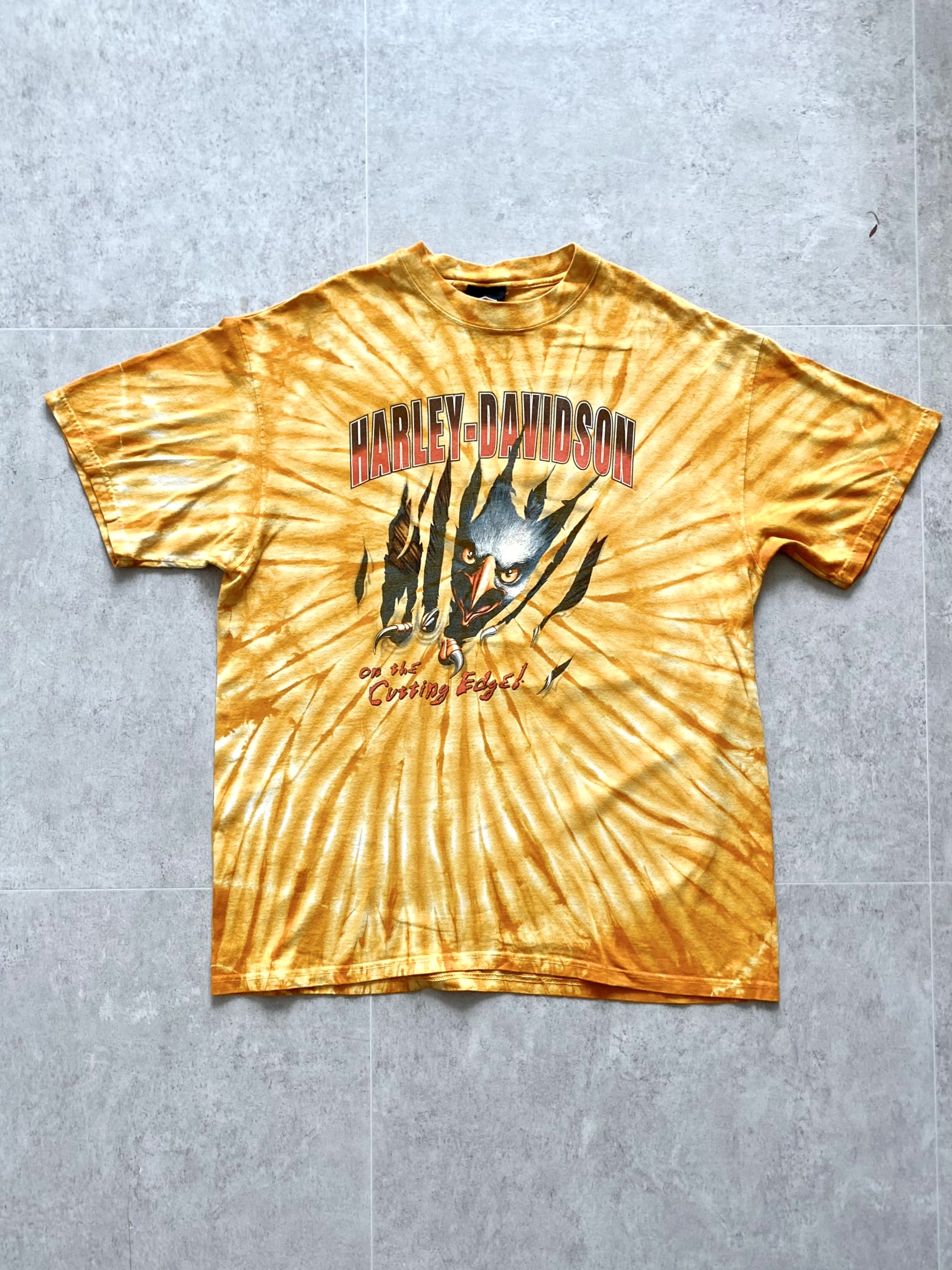 Harley Davidson Tie Dye Short Sleeve T-Shirt L(100~103) - 체리피커