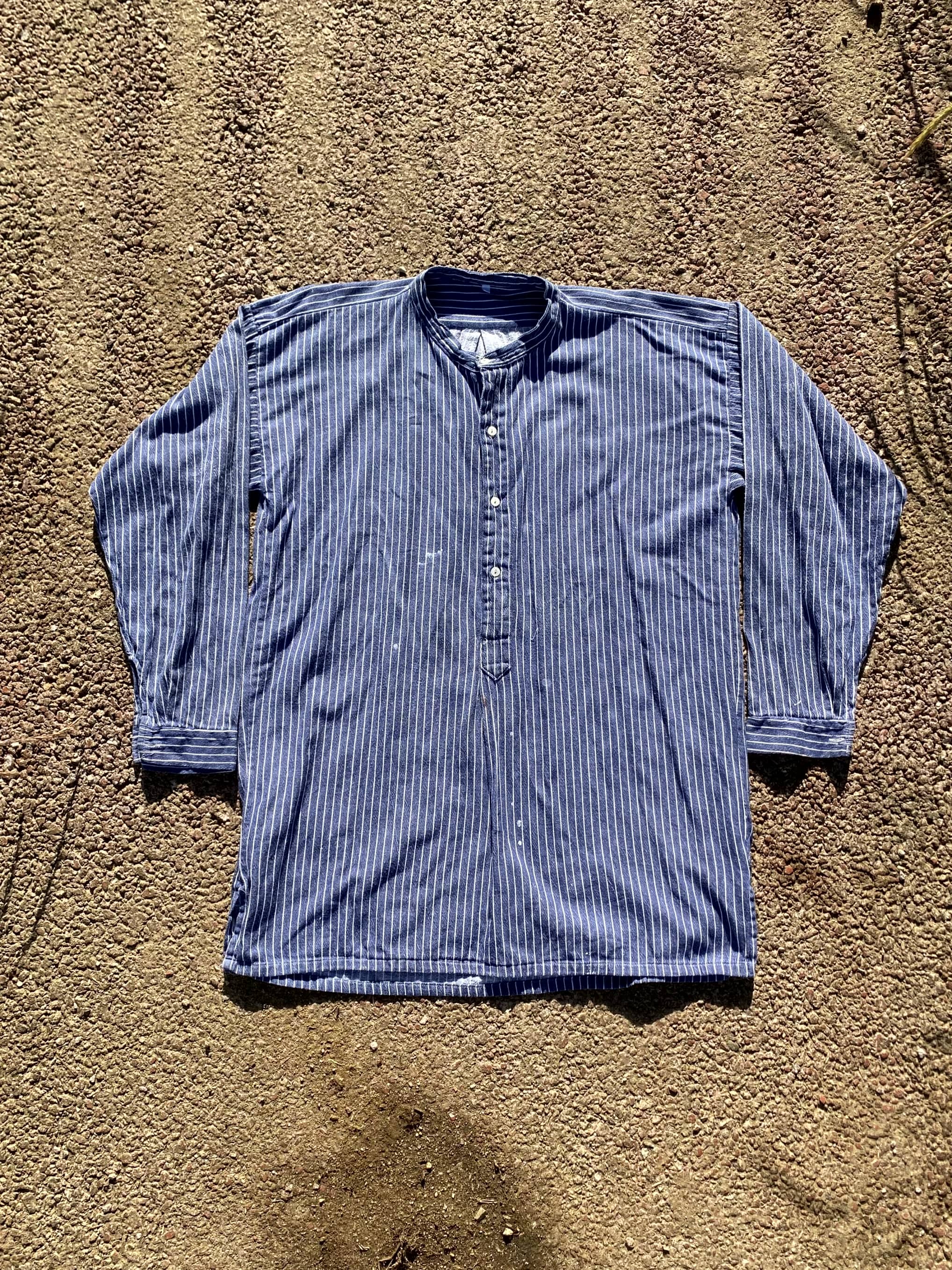 Vintage European Fisherman Pullover Shirt ~108 Size - 체리피커
