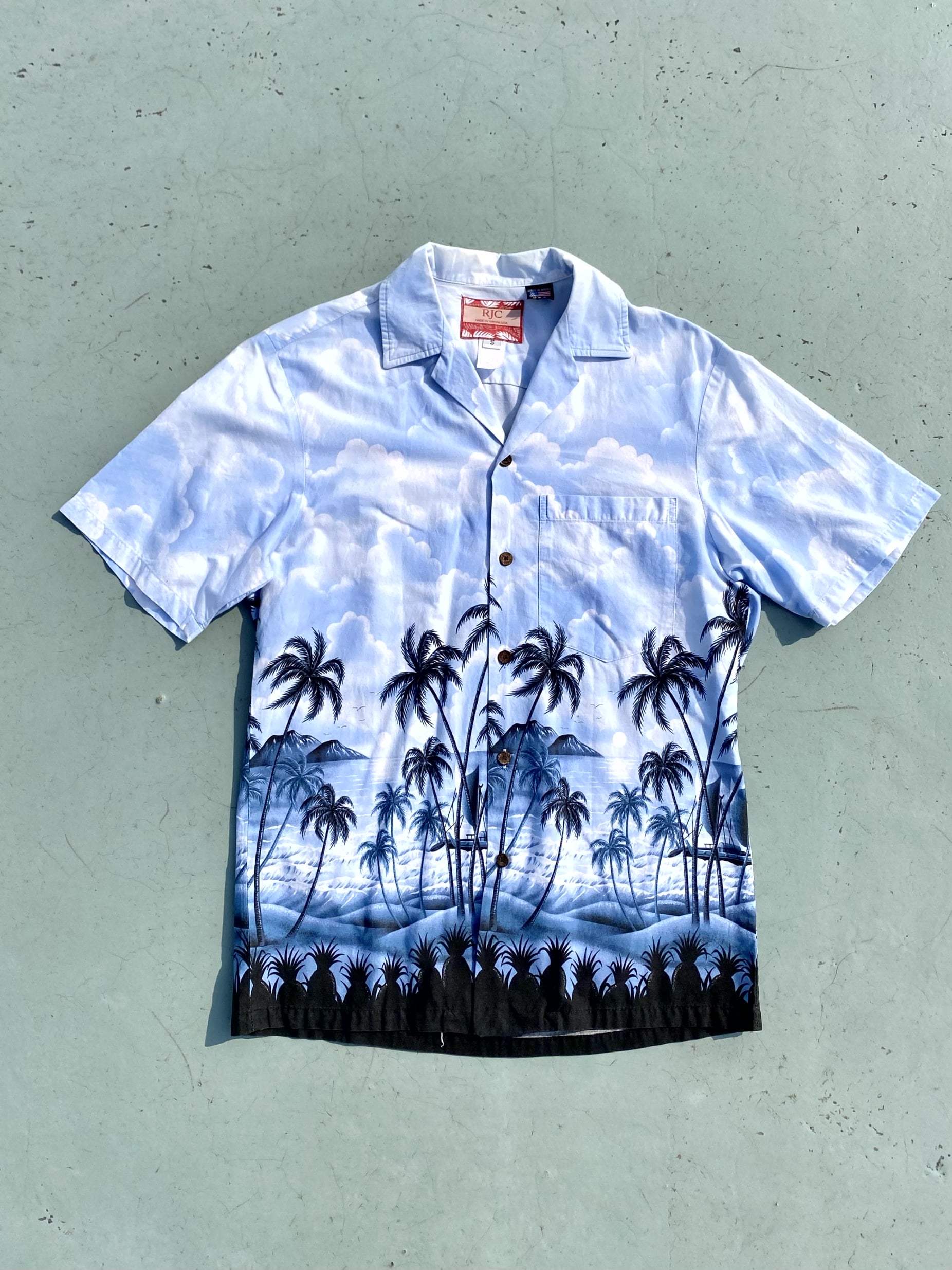 90&#039;s RJC Hawaiian Shirt S(95~100) Made In Hawaii U.S.A. - 체리피커