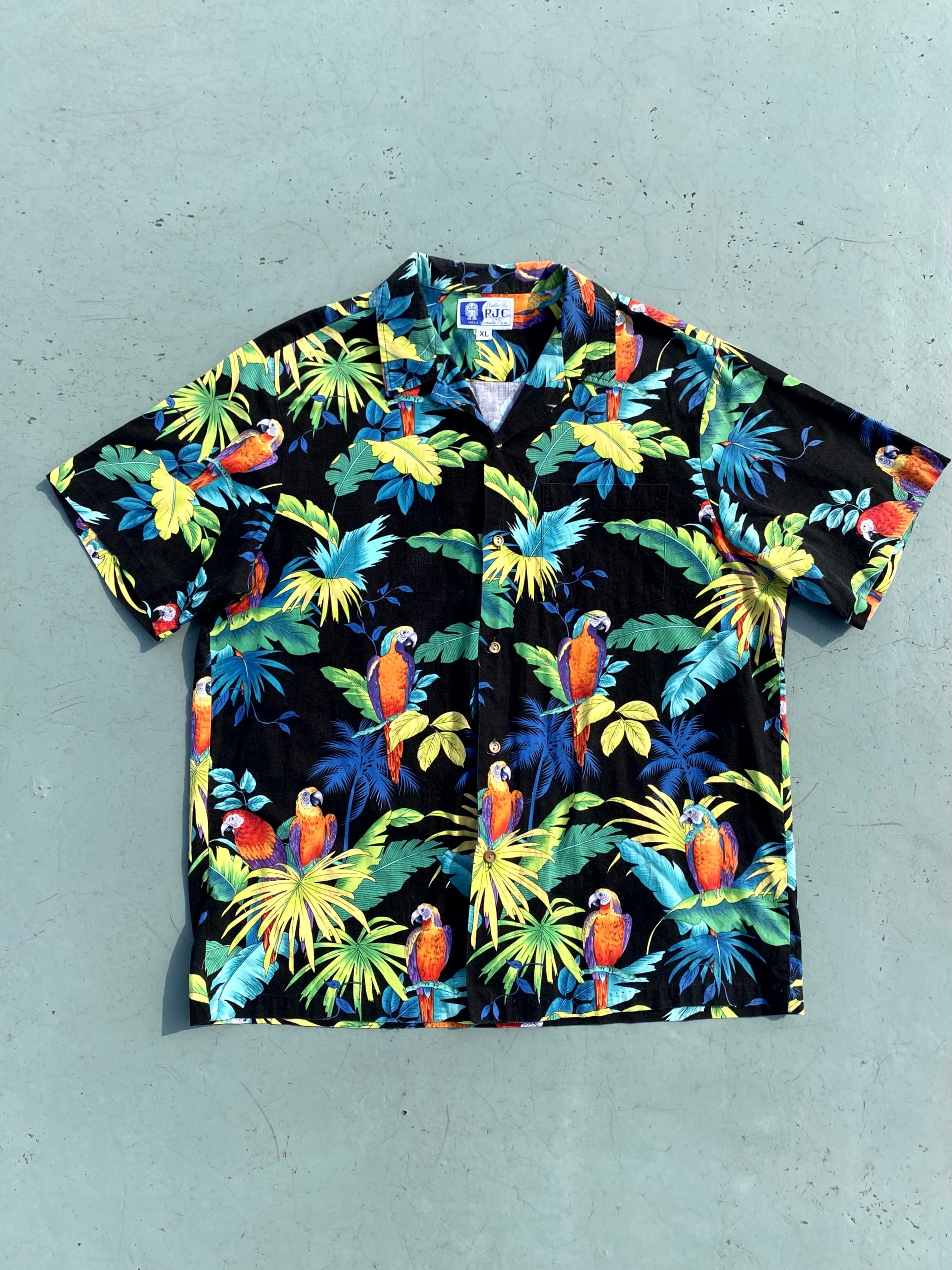90&#039;s RJC Aloha Shirt XL(~105) Made In Hawaii U.S.A. - 체리피커