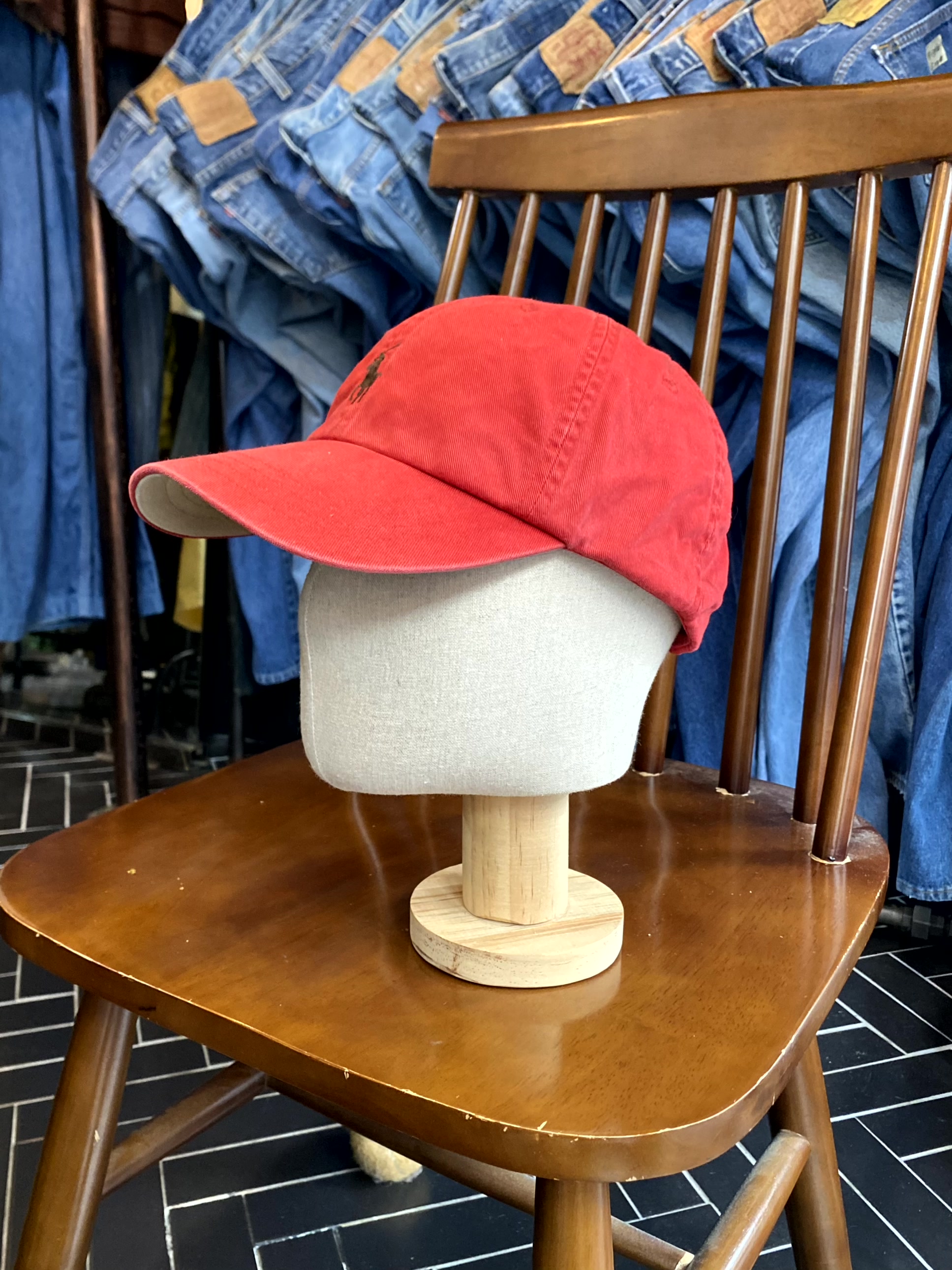 Polo Ralph Lauren Red Ball Cap - 체리피커